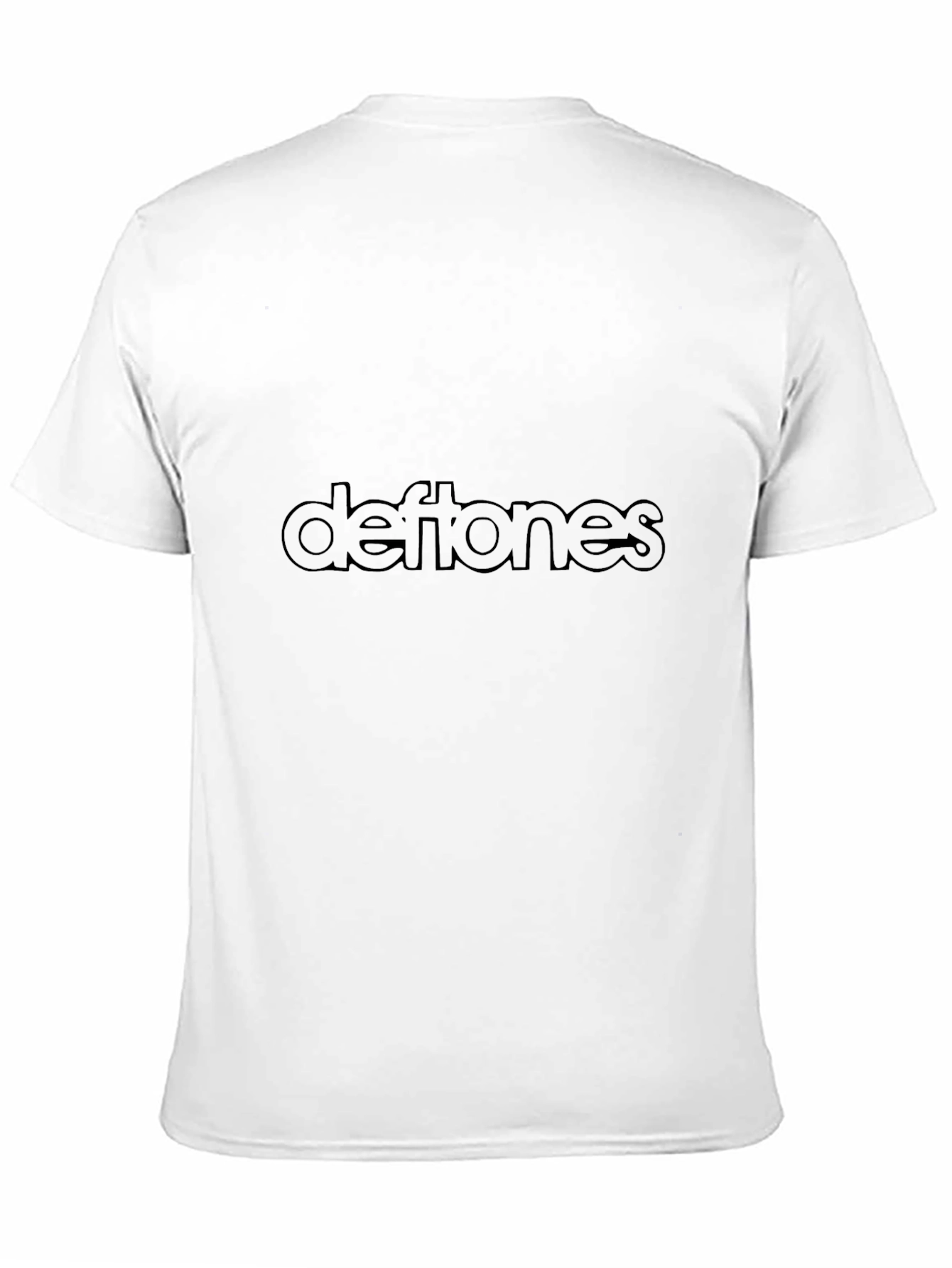 Deftones Band Logo Black T-Shirt