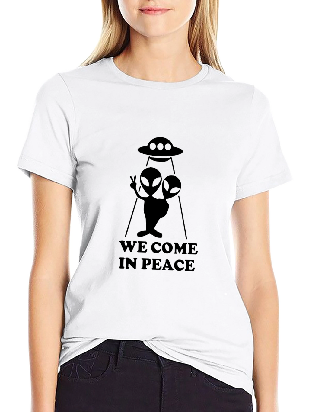 We Come In Peace Alien T-Shirt