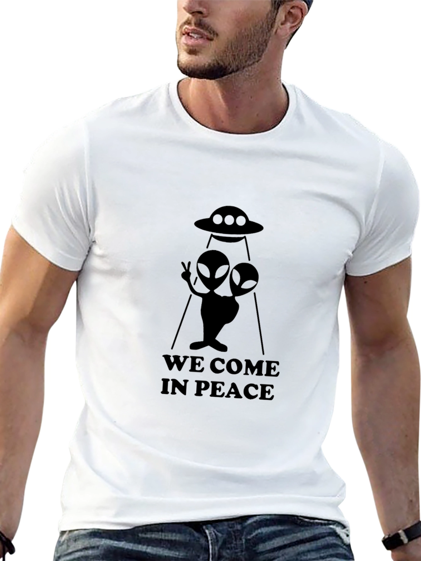 We Come In Peace Alien T-Shirt
