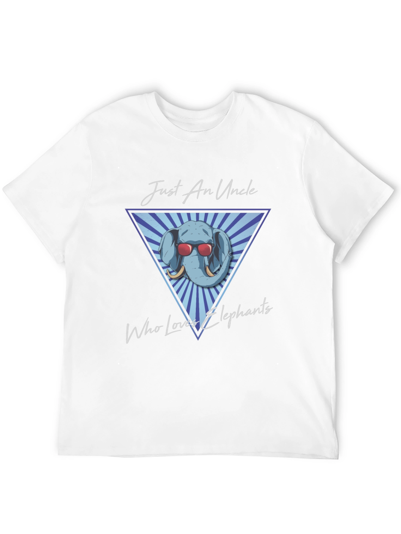 Just An Uncle Who Loves Elephants T-Shirt