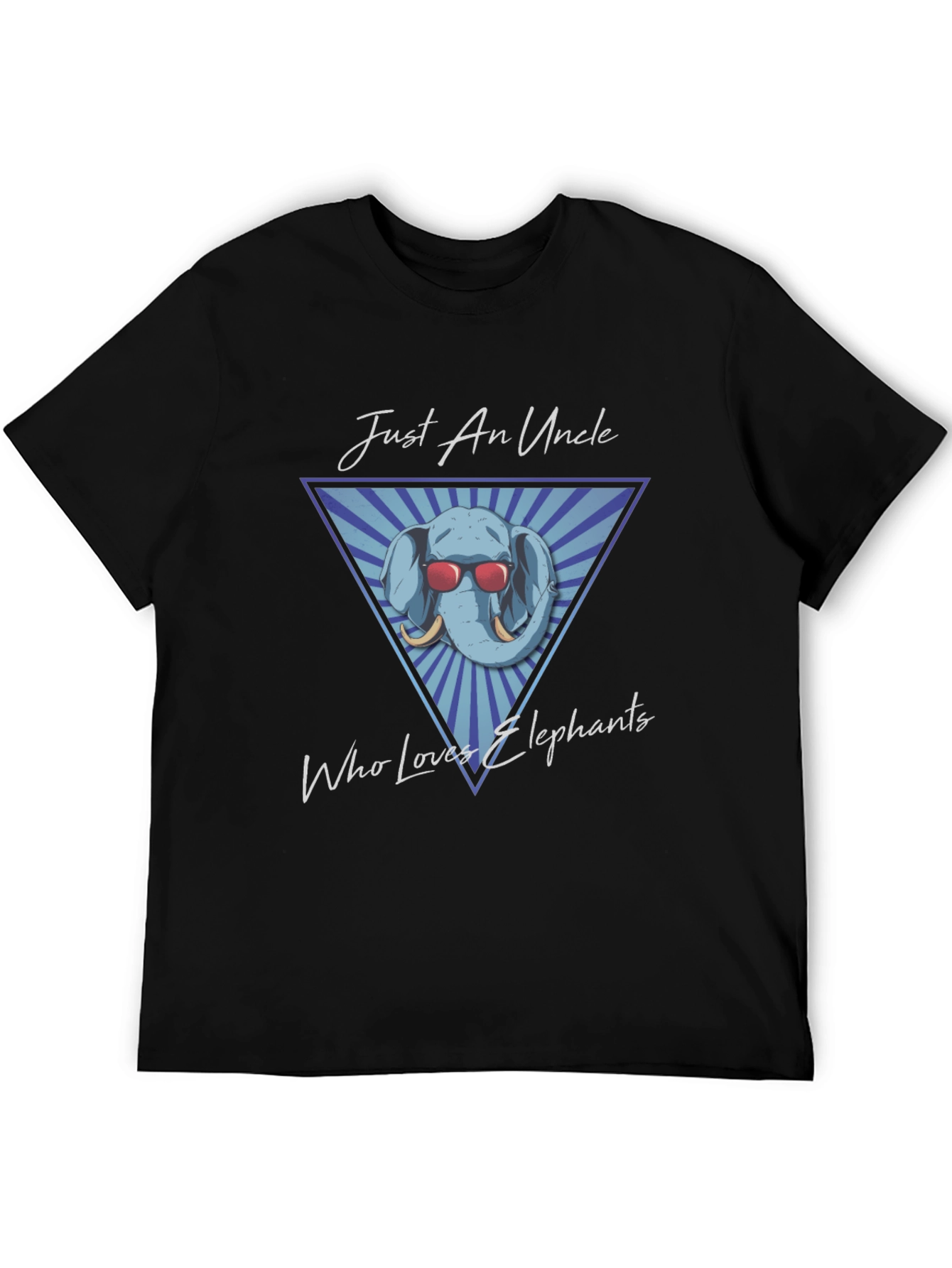 Just An Uncle Who Loves Elephants T-Shirt