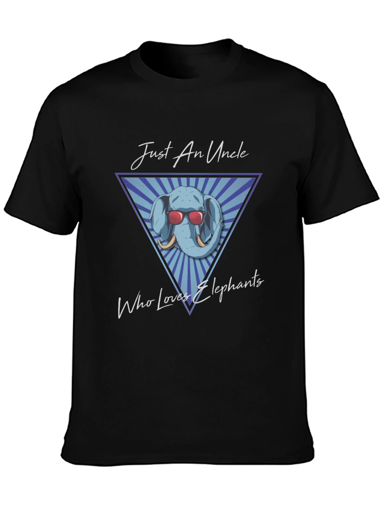 Just An Uncle Who Loves Elephants T-Shirt