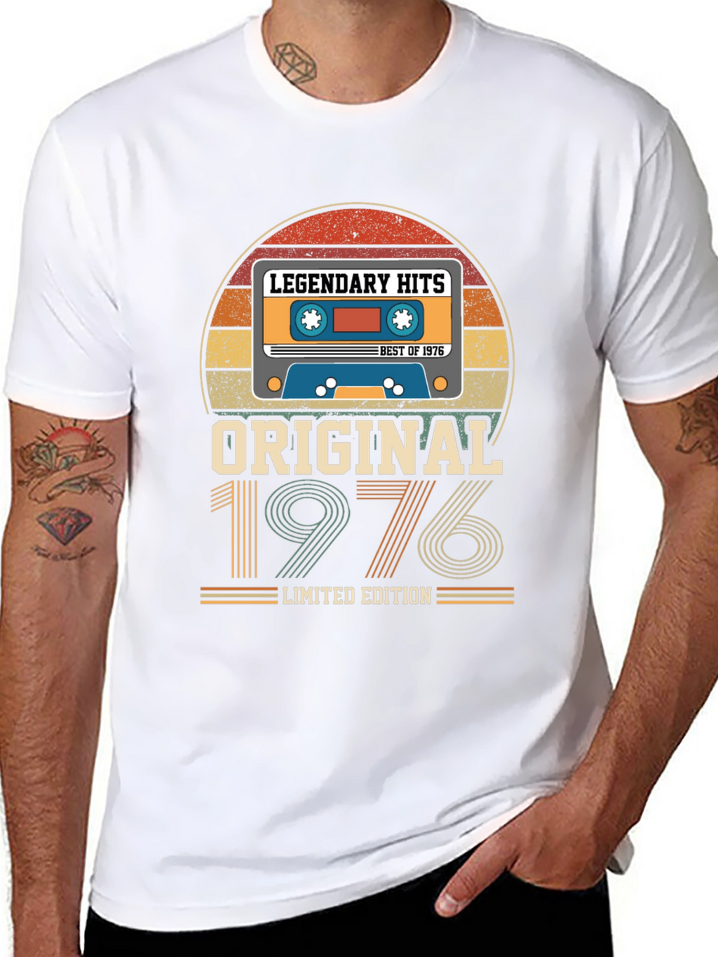 Original 1976 Legendary Hits Graphic T-Shirt