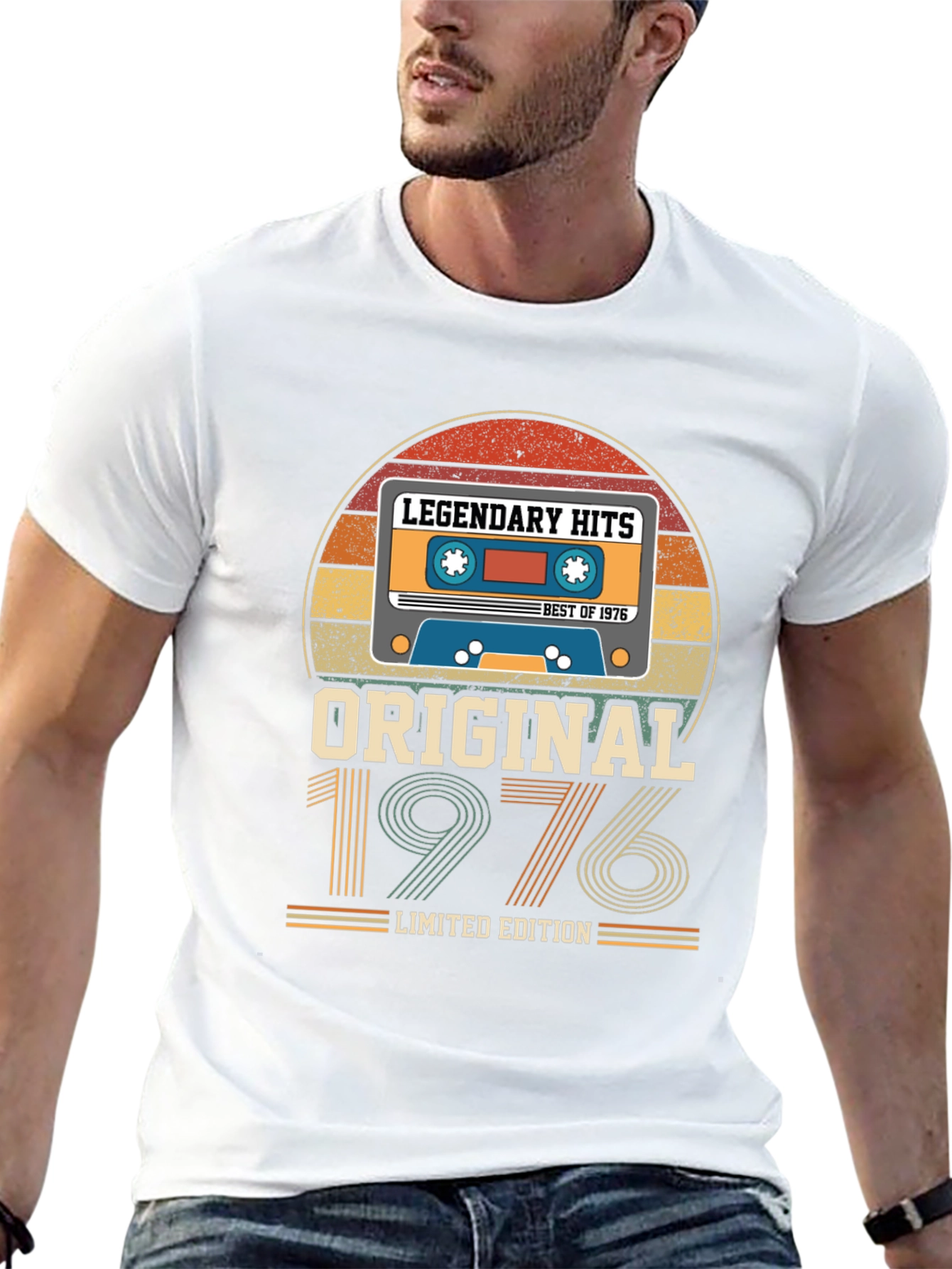 Original 1976 Legendary Hits Graphic T-Shirt