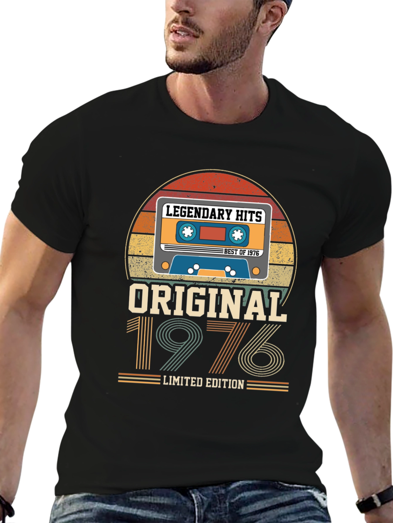 Original 1976 Legendary Hits Graphic T-Shirt