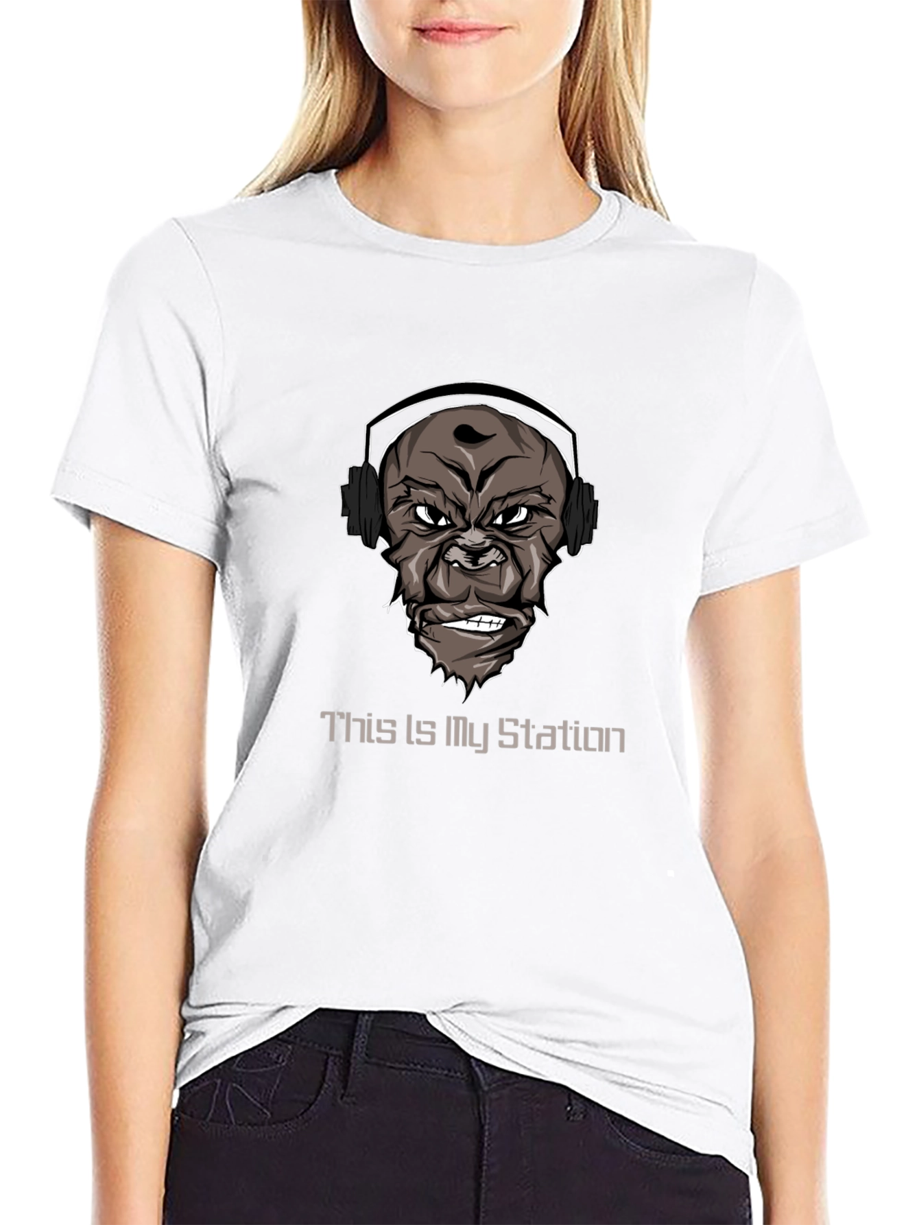 This Is My Station Gorilla Tee