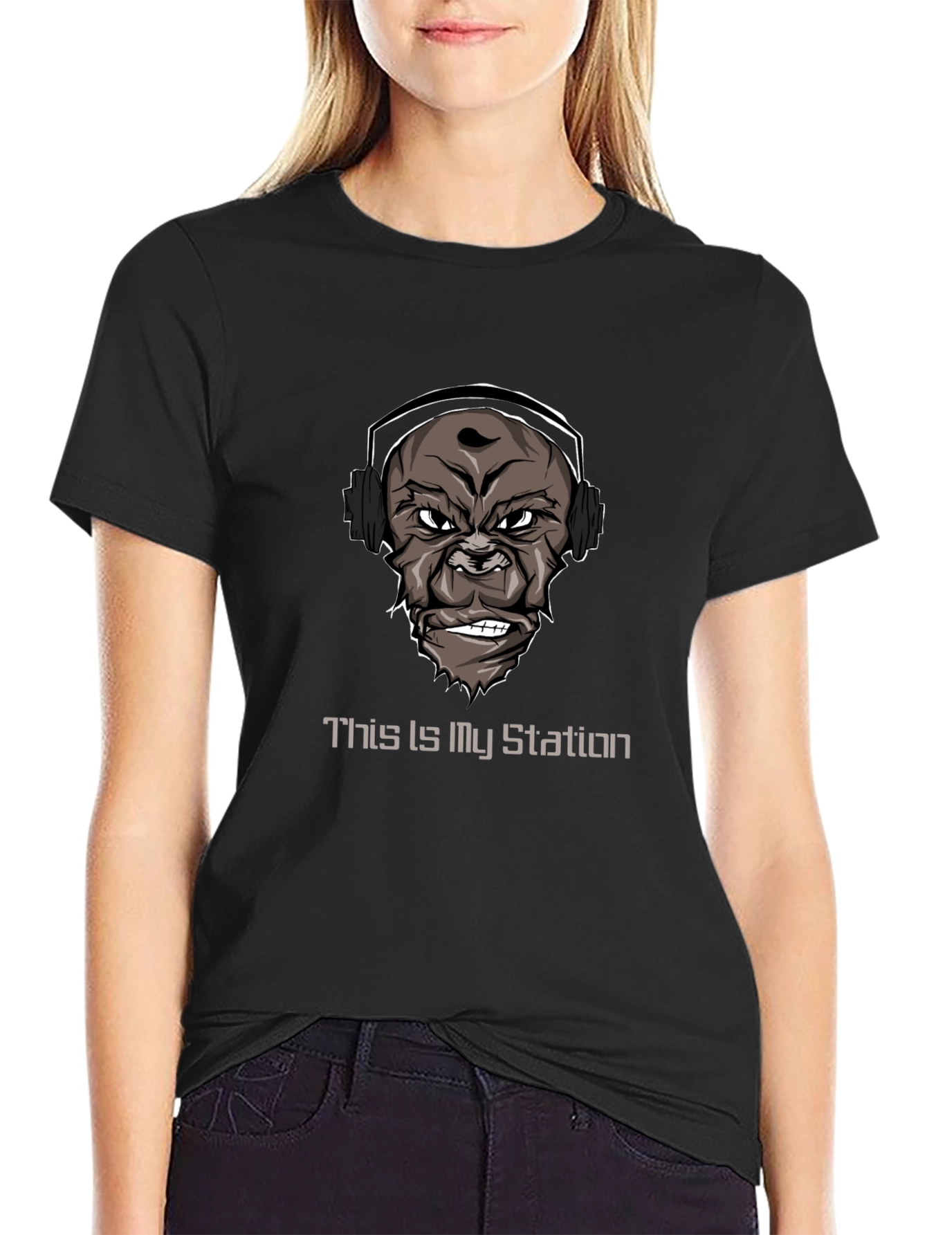 This Is My Station Gorilla Tee