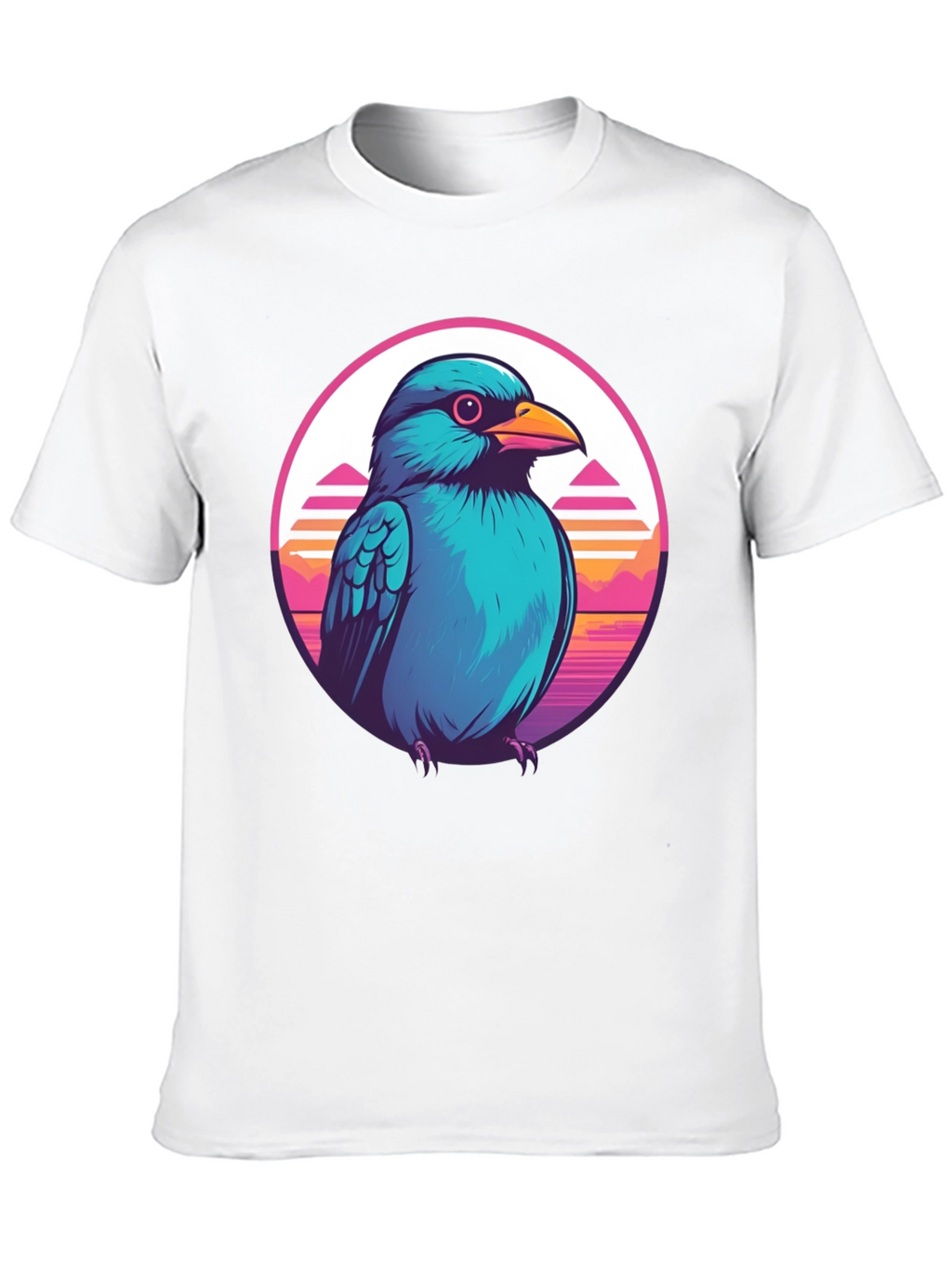 Retro Bird Graphic Tee - Unique Style
