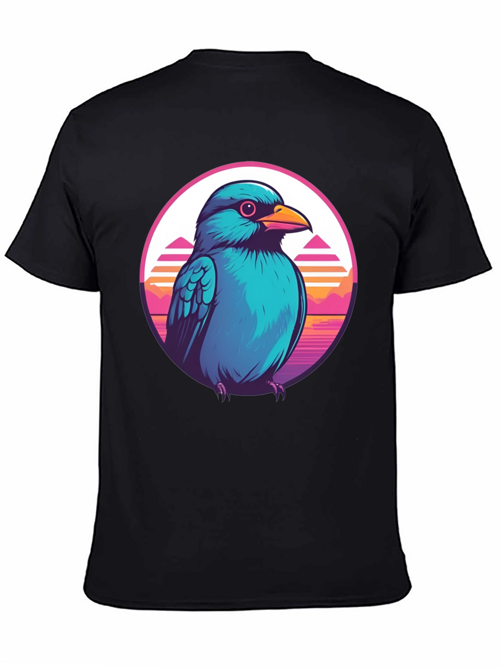 Retro Bird Graphic Tee - Unique Style