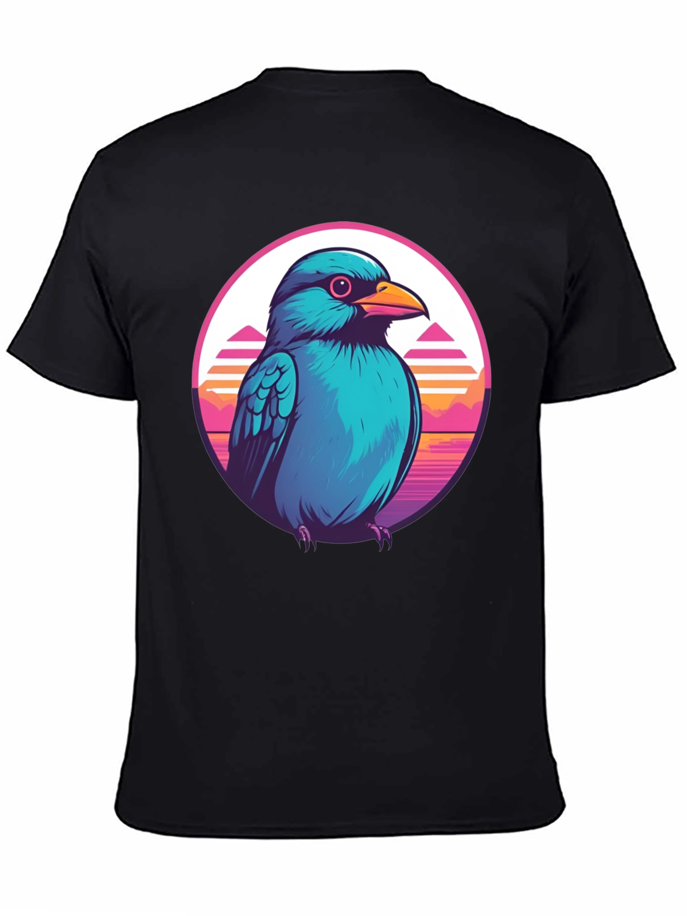 Retro Bird Graphic Tee - Unique Style