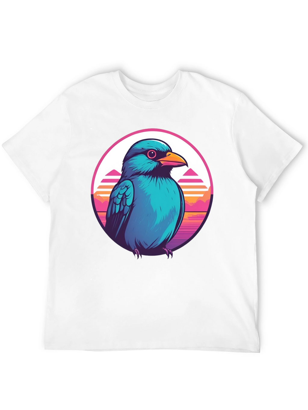Retro Bird Graphic Tee - Unique Style