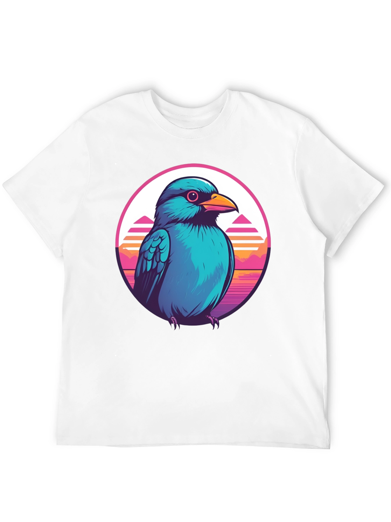 Retro Bird Graphic Tee - Unique Style
