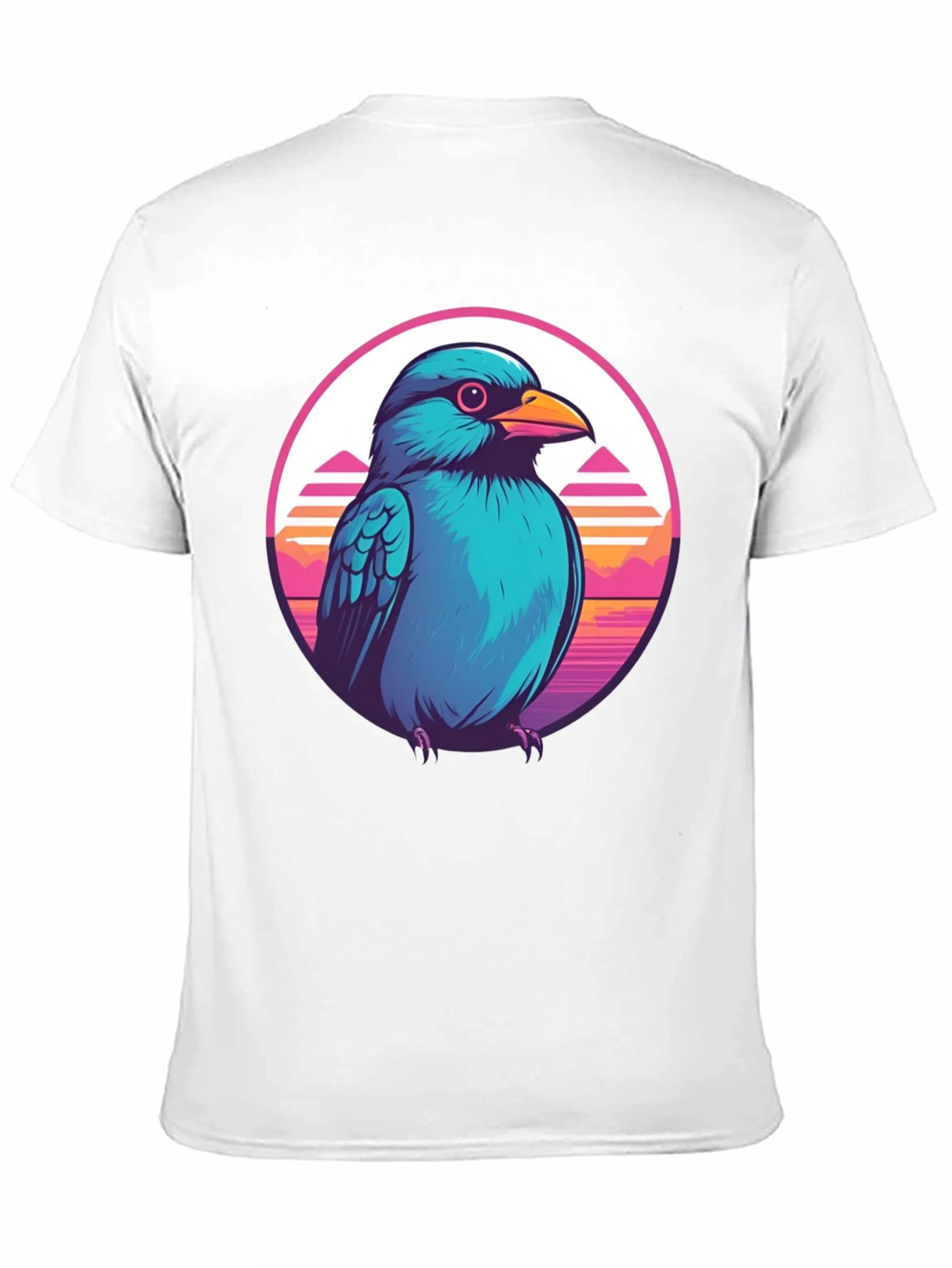 Retro Bird Graphic Tee - Unique Style