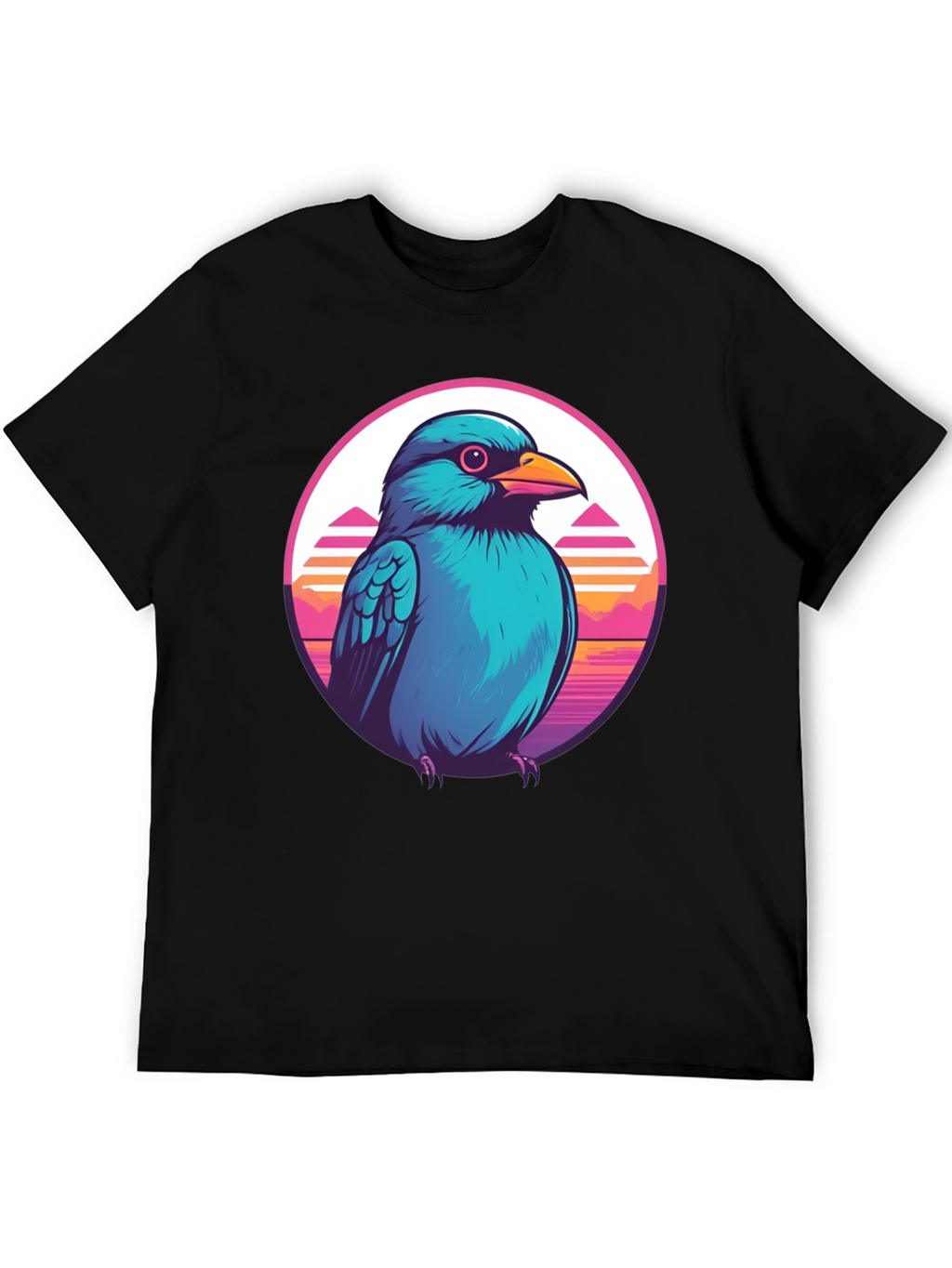Retro Bird Graphic Tee - Unique Style