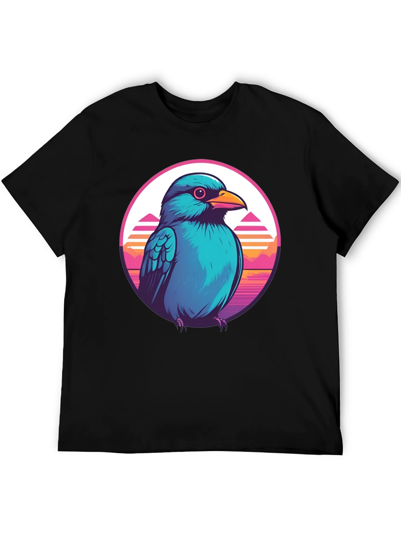 Retro Bird Graphic Tee - Unique Style