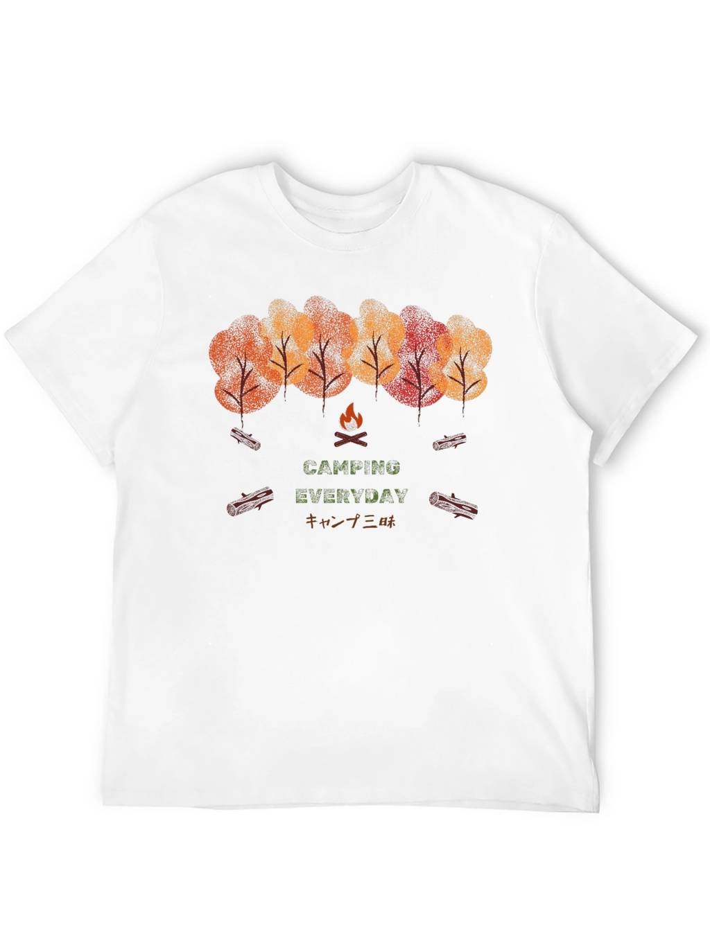 Camping Everyday Graphic Tee