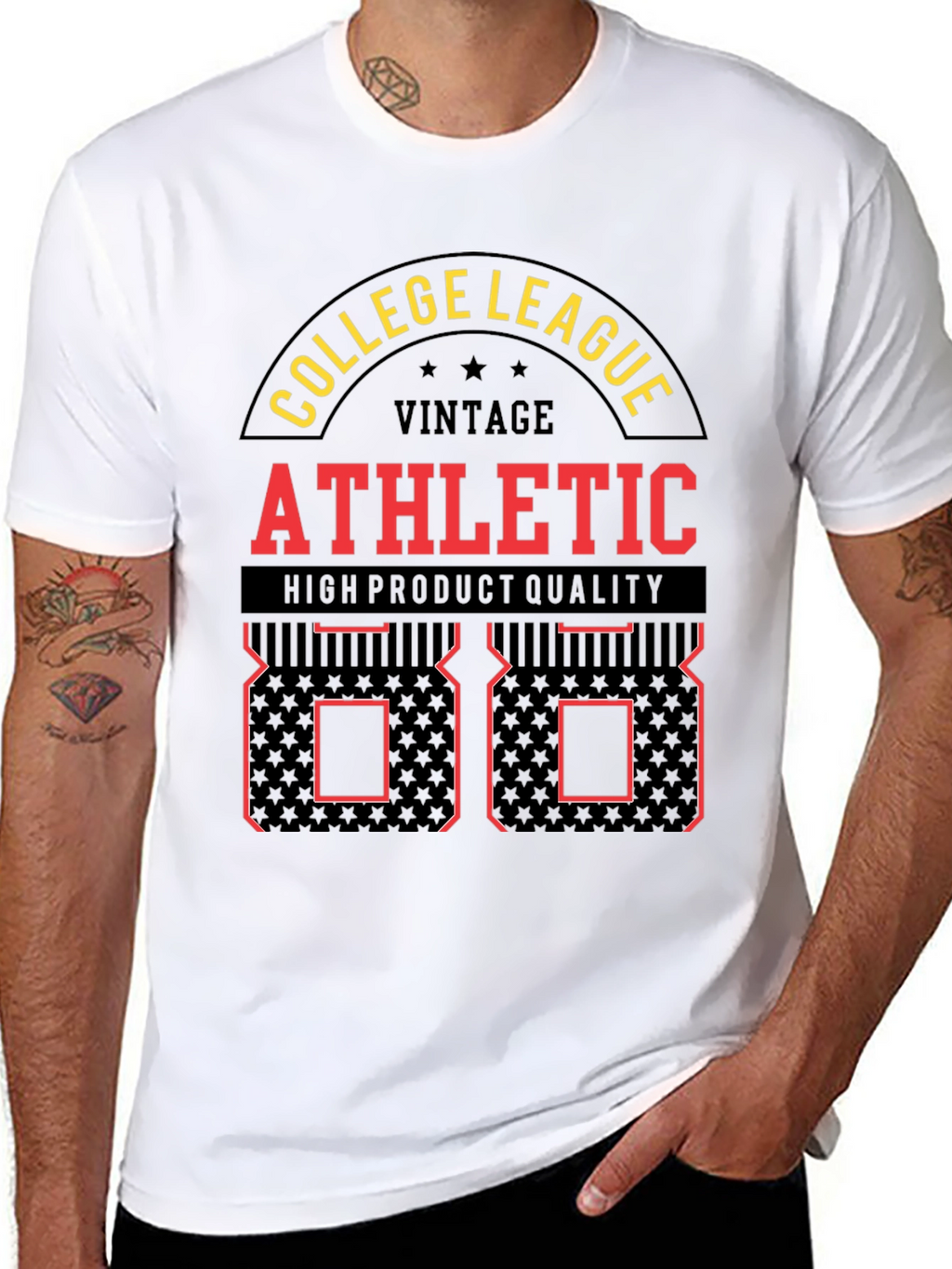 College League Athletic T-Shirt