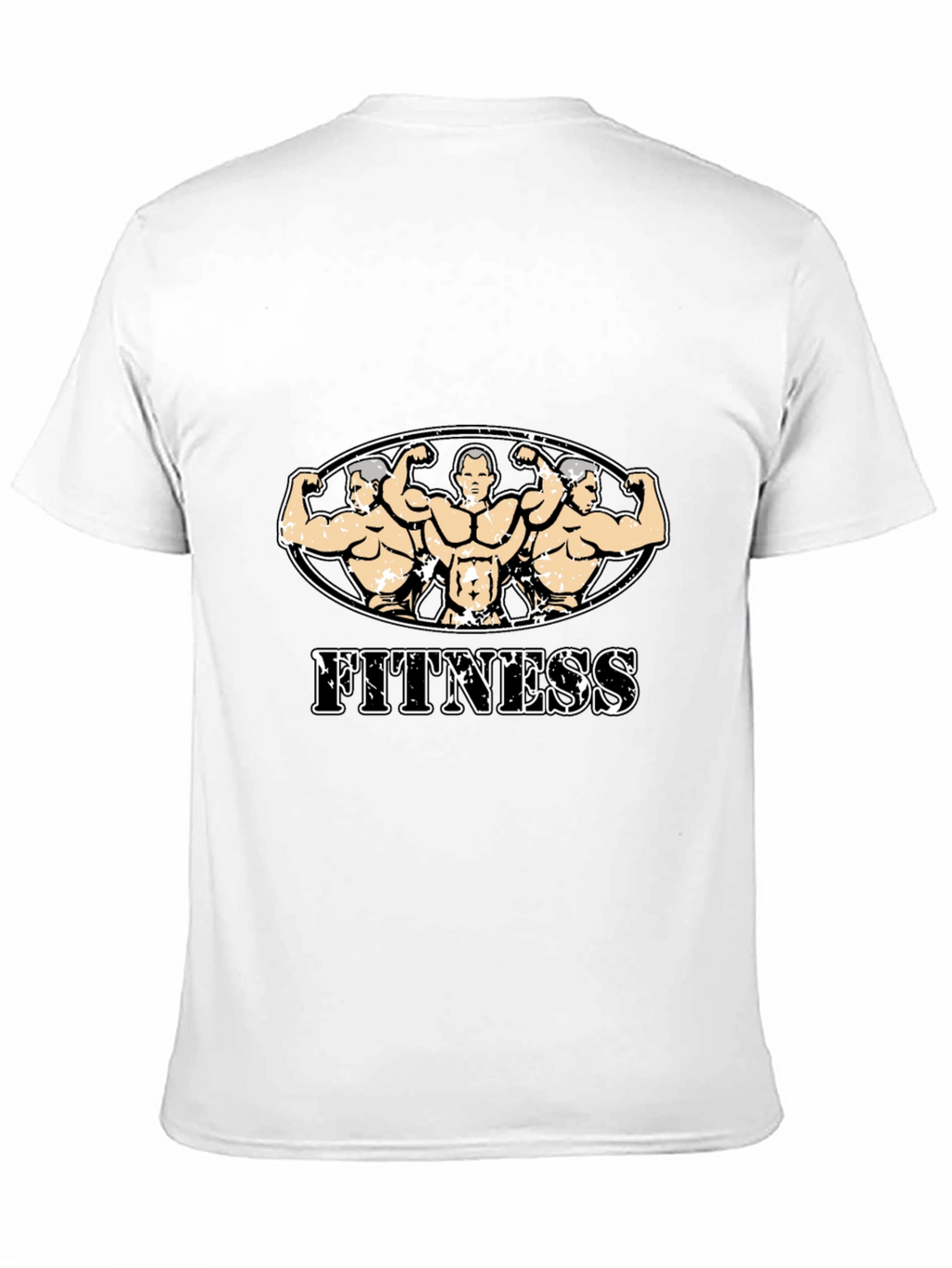 Fitness Graphic T-Shirt Bodybuilding Design