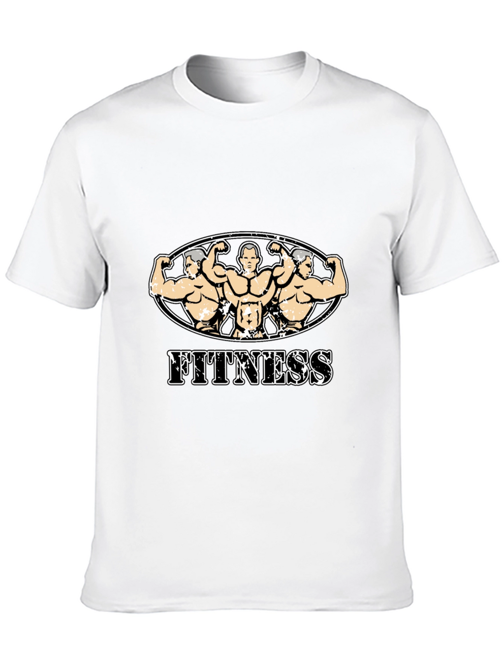 Fitness Graphic T-Shirt Bodybuilding Design