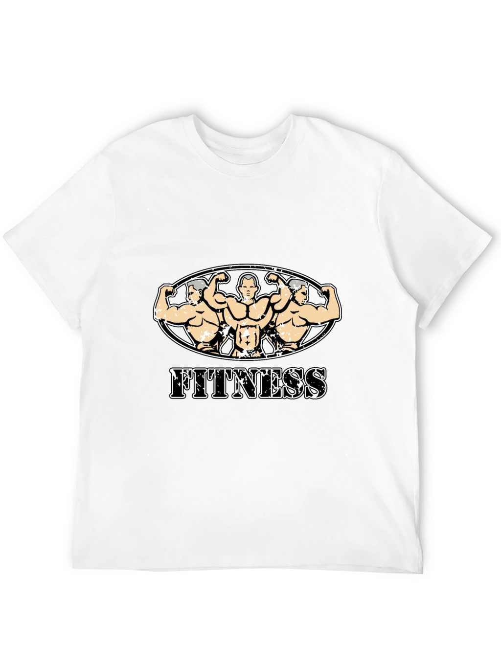 Fitness Graphic T-Shirt Bodybuilding Design