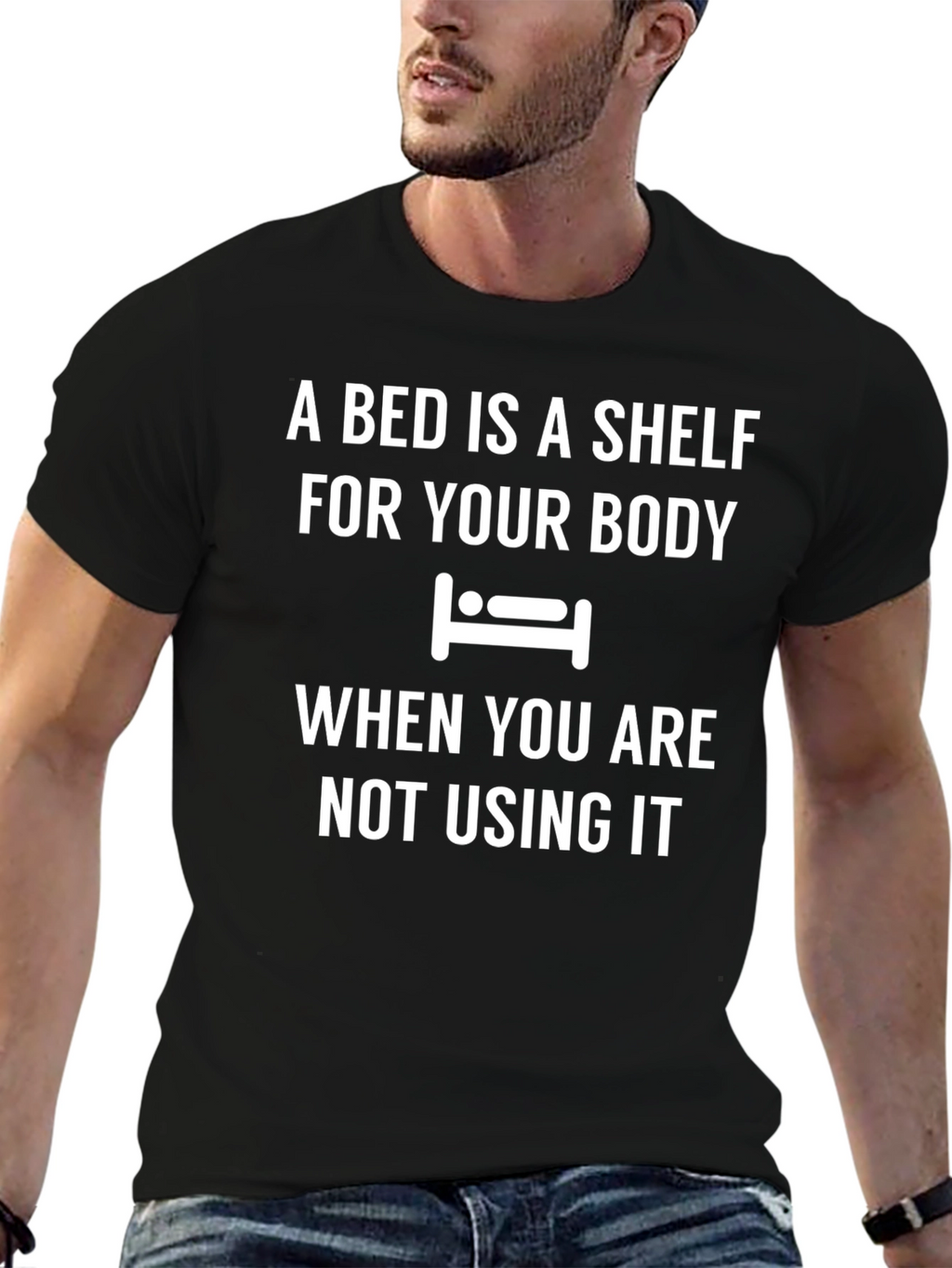 A Bed is a Shelf Graphic Tee