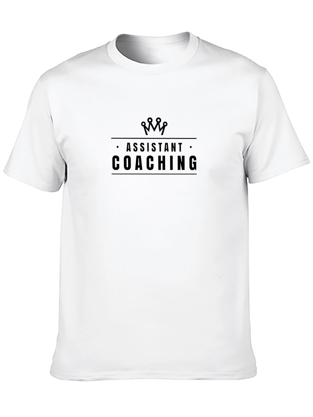 Assistant Coaching Black T-Shirt