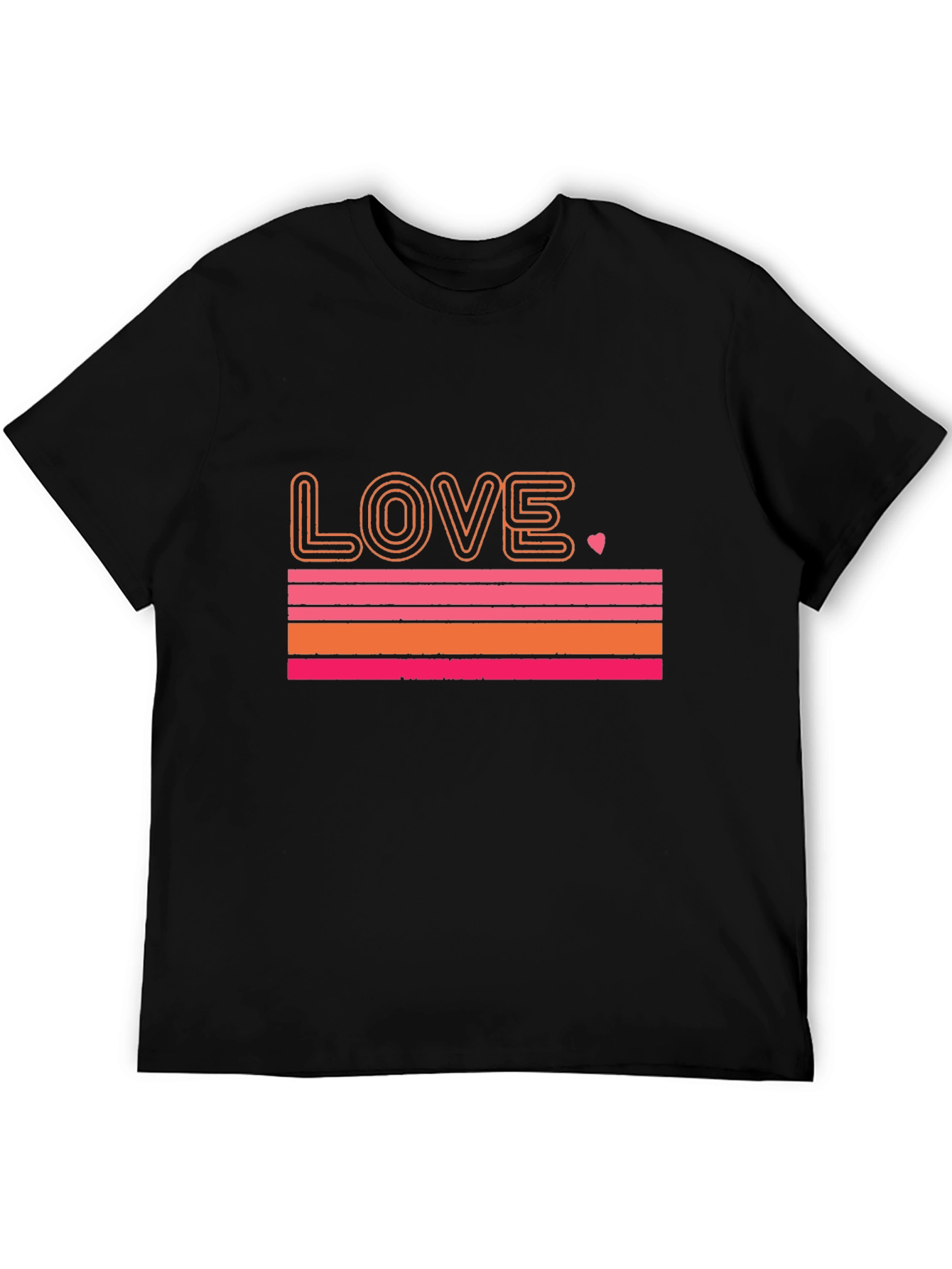 Retro Love Graphic Tee - Vintage Valentines Day Shirt