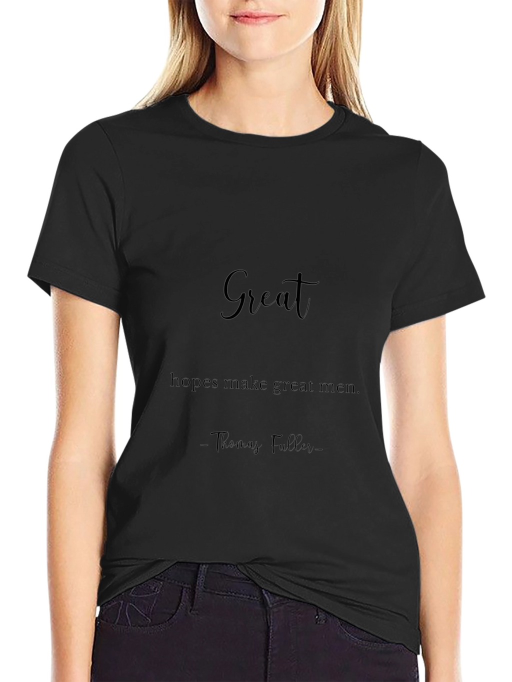 Great Hopes Make Great Men T-Shirt
