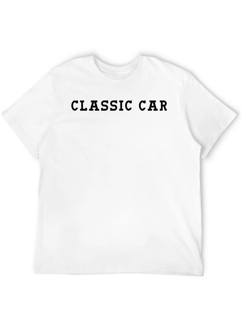 Classic Car Graphic Tee - Black Soft Style