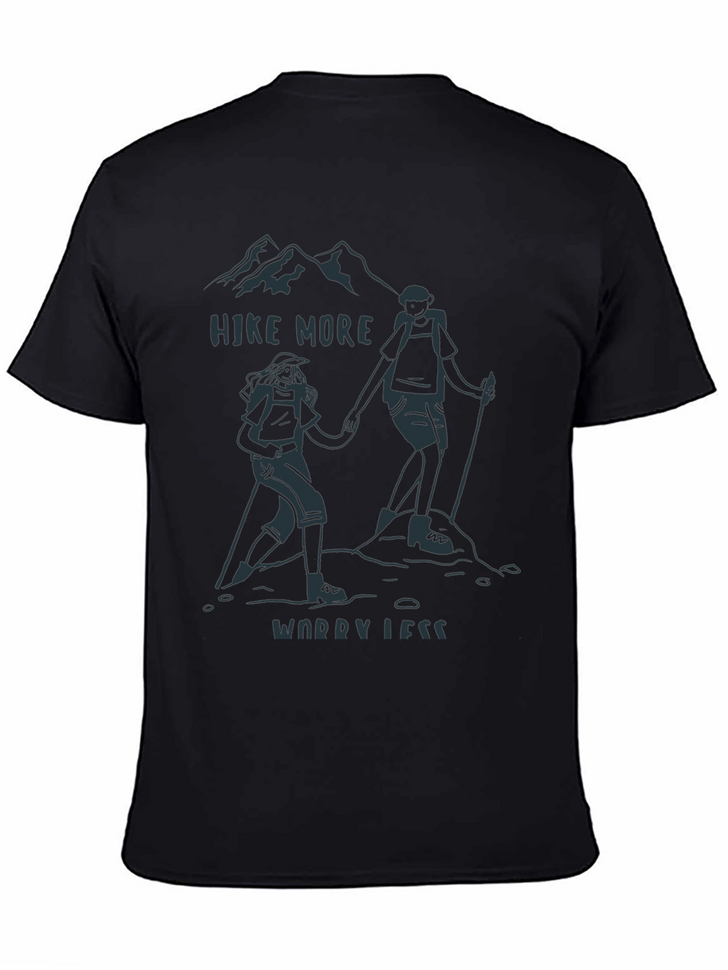 Hike More Worry Less Graphic Tee