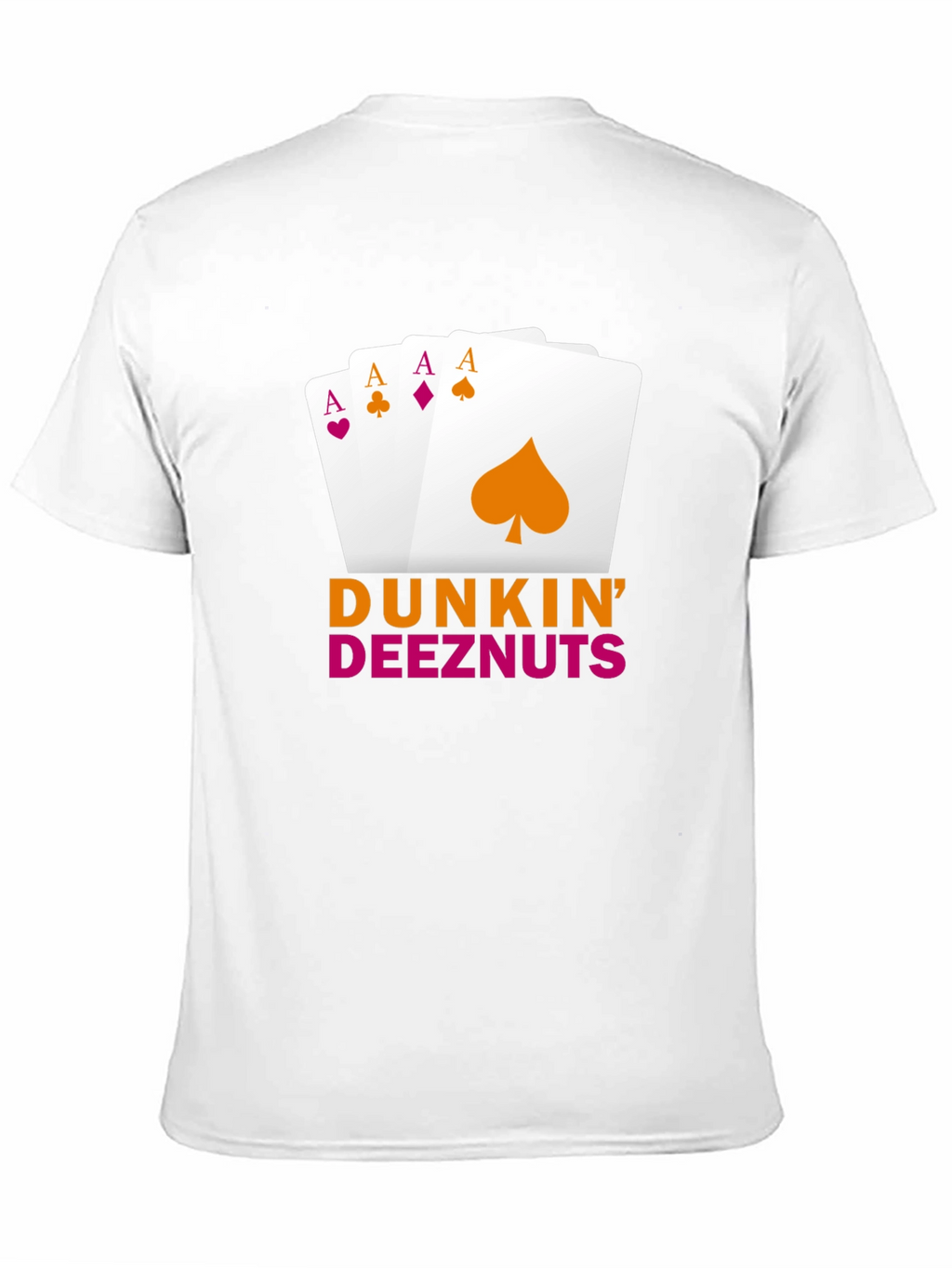 Dunkin Deeznuts Poker Aces T-Shirt