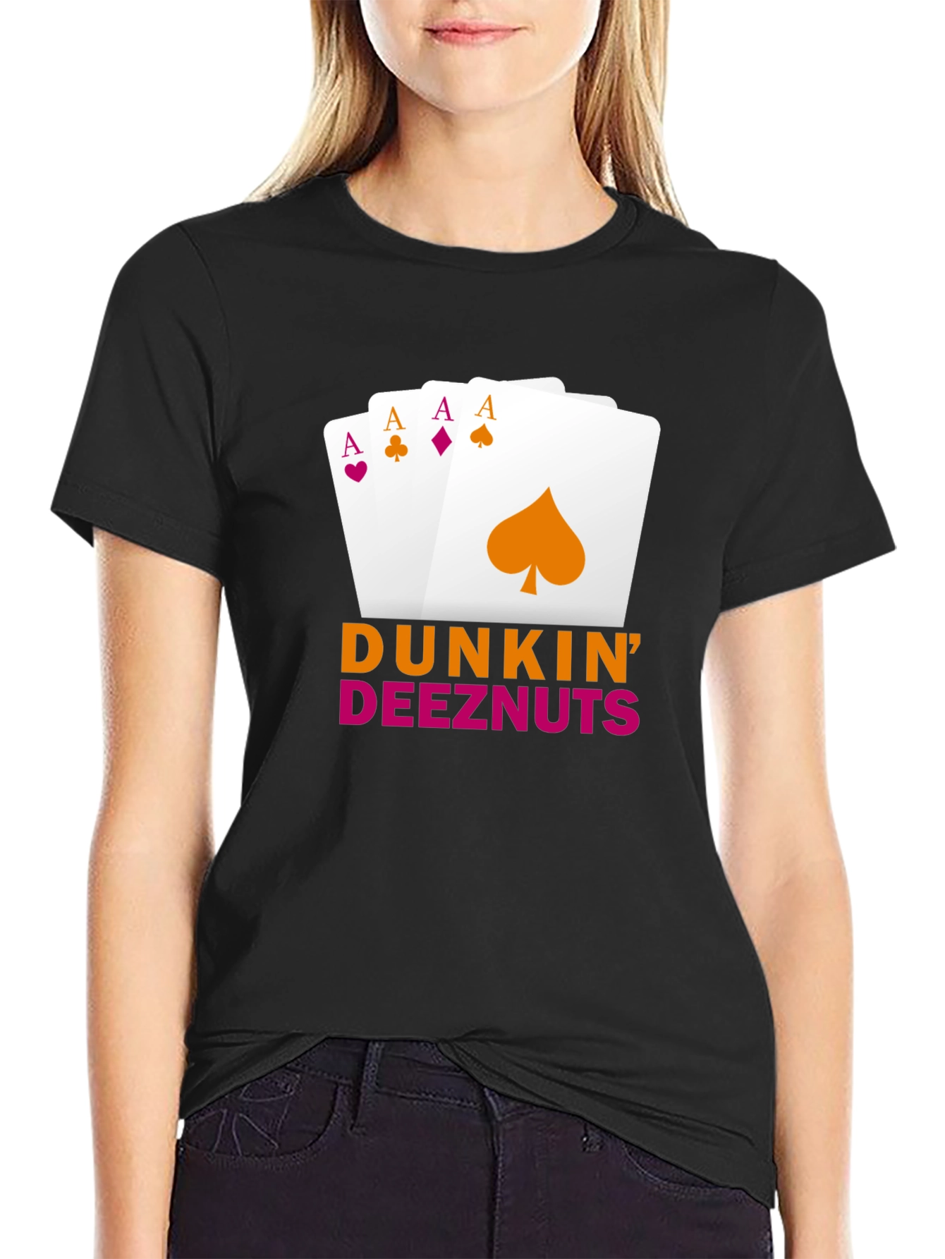 Dunkin Deeznuts Poker Aces T-Shirt