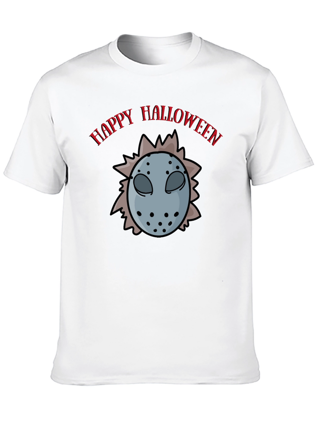 Happy Halloween Hockey Mask T-Shirt