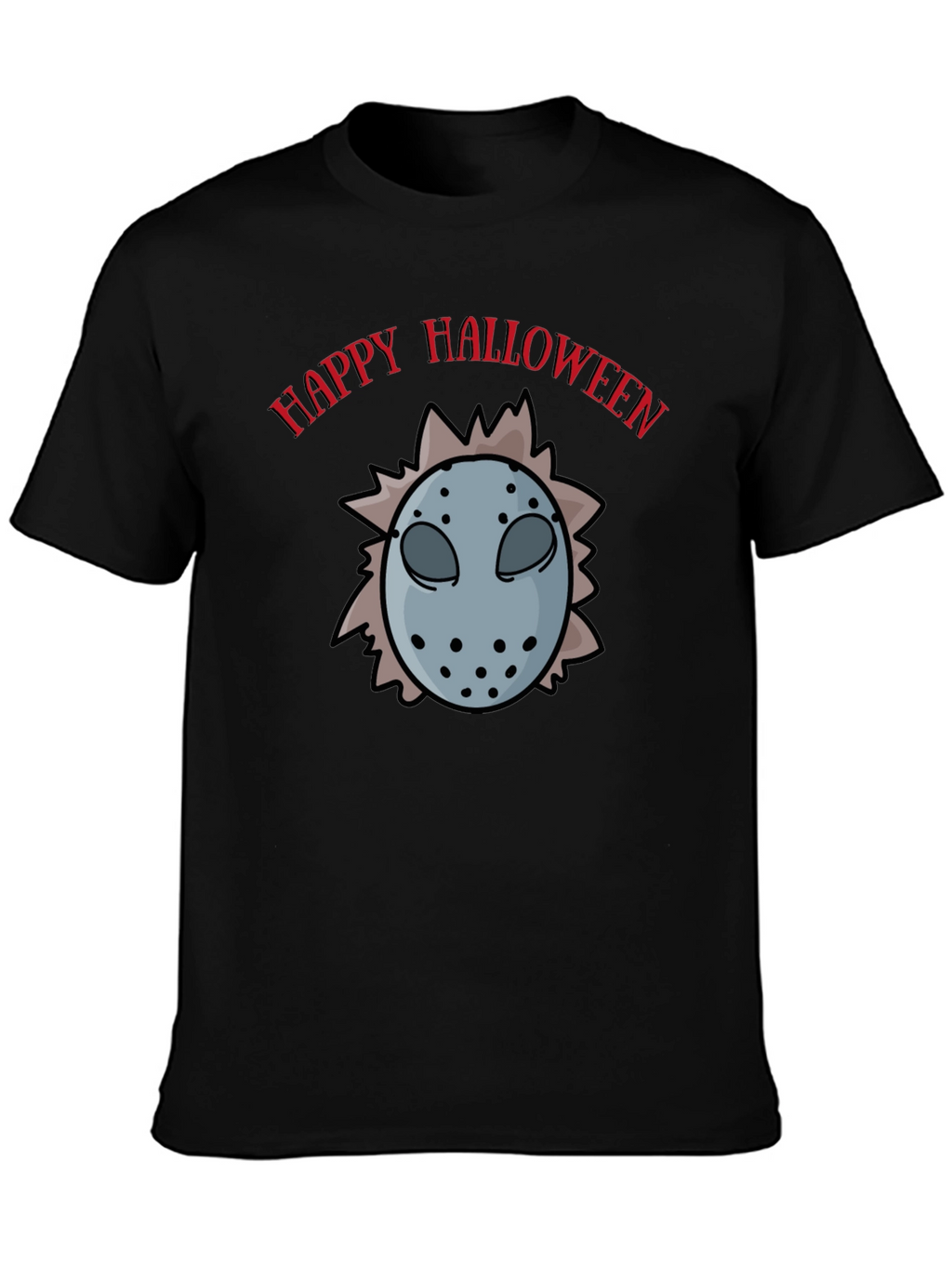 Happy Halloween Hockey Mask T-Shirt
