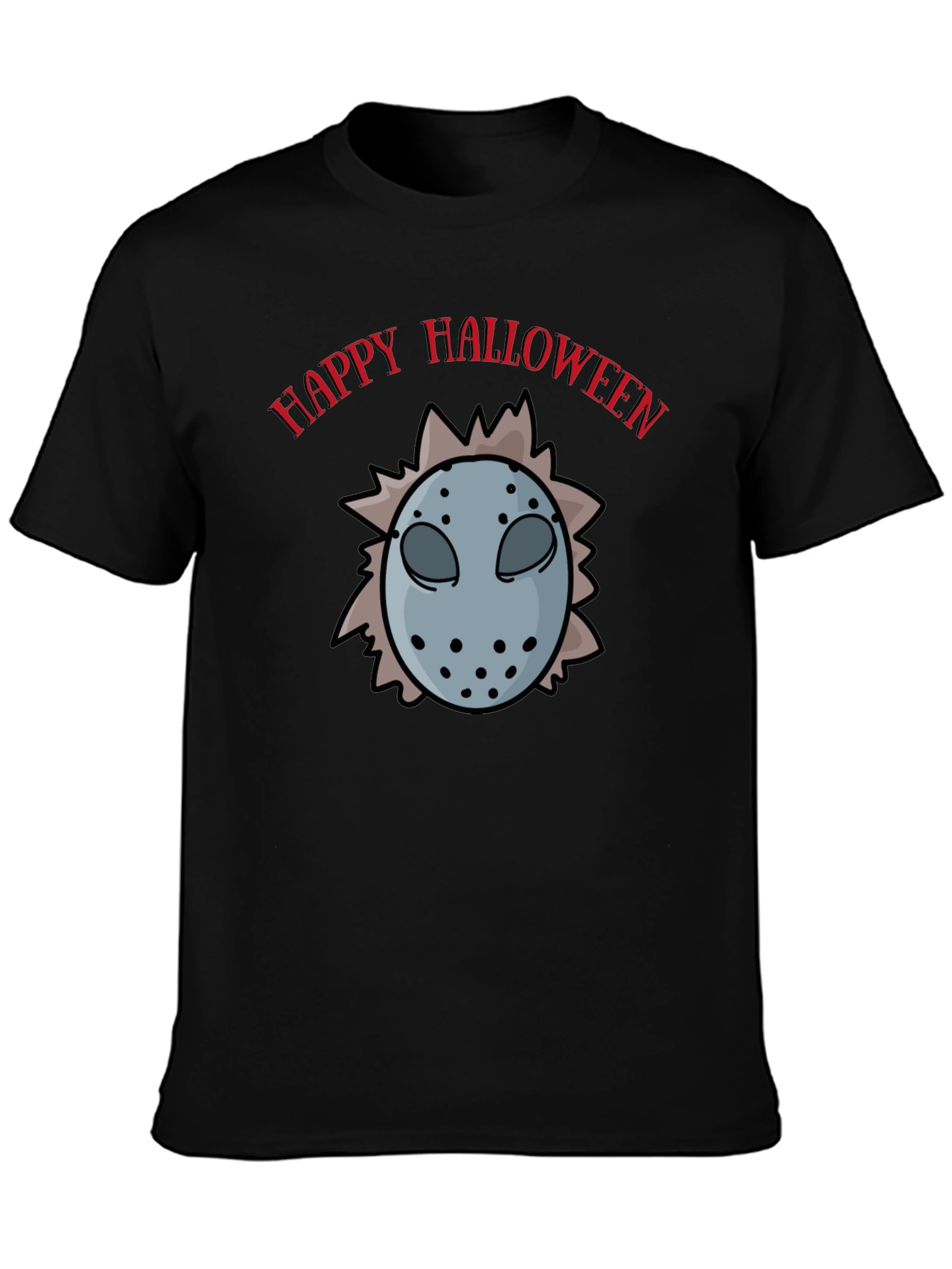 Happy Halloween Hockey Mask T-Shirt