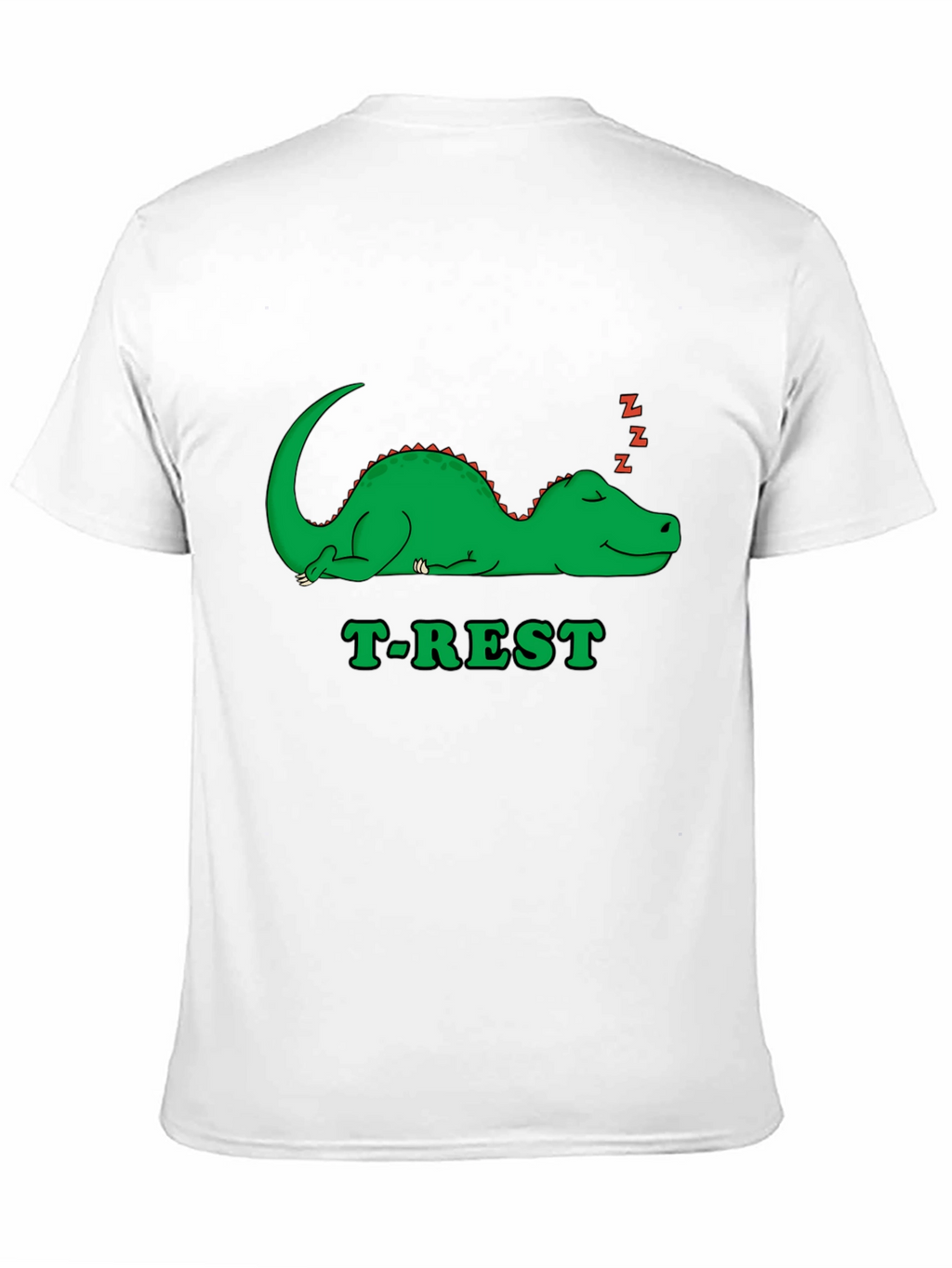 T-Rest Dinosaur Black T-Shirt