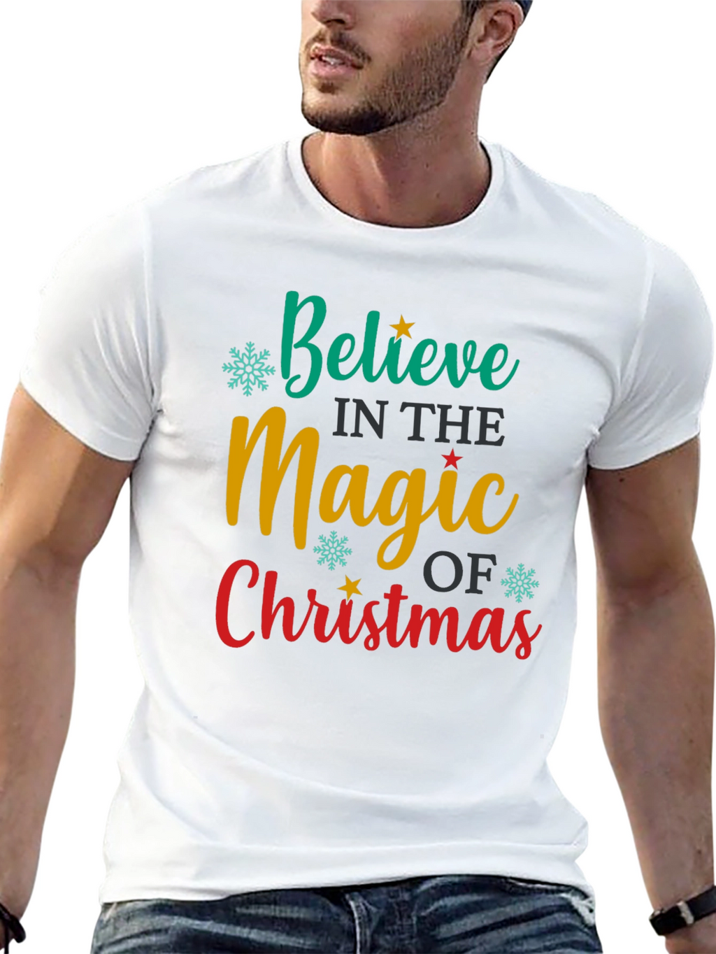 Believe in the Magic of Christmas Graphic Tee