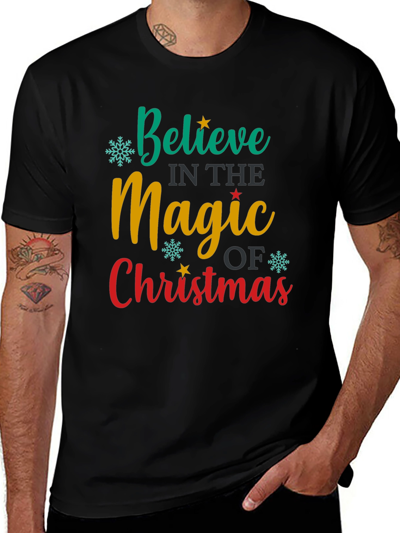 Believe in the Magic of Christmas Graphic Tee