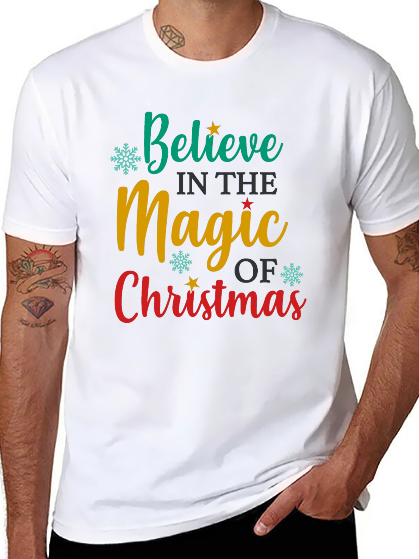 Believe in the Magic of Christmas Graphic Tee