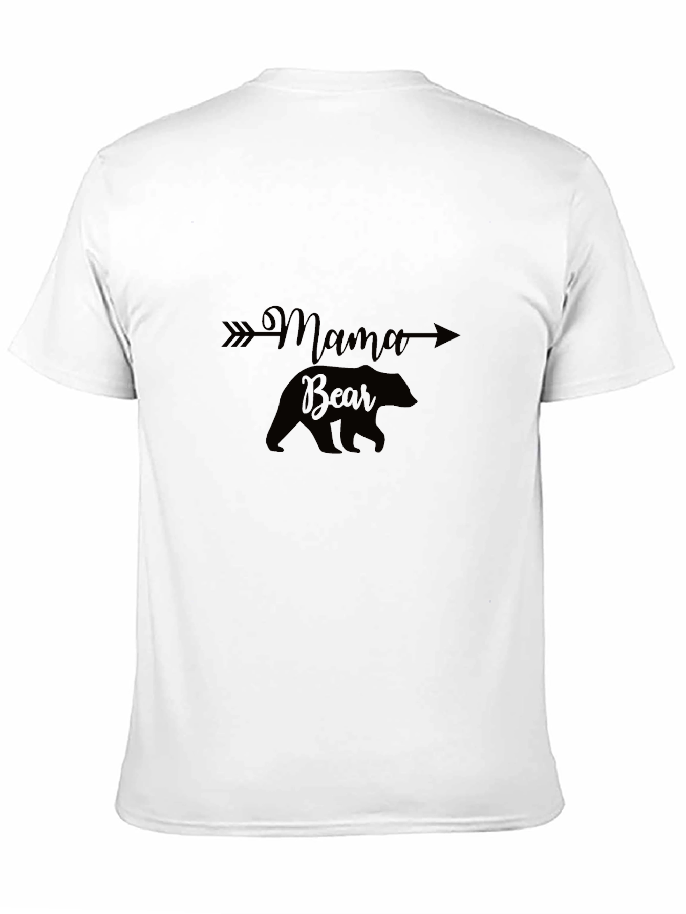 Mama Bear Arrow T-Shirt - Black