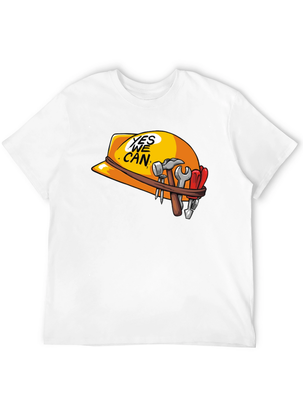 Yes We Can Construction T-Shirt