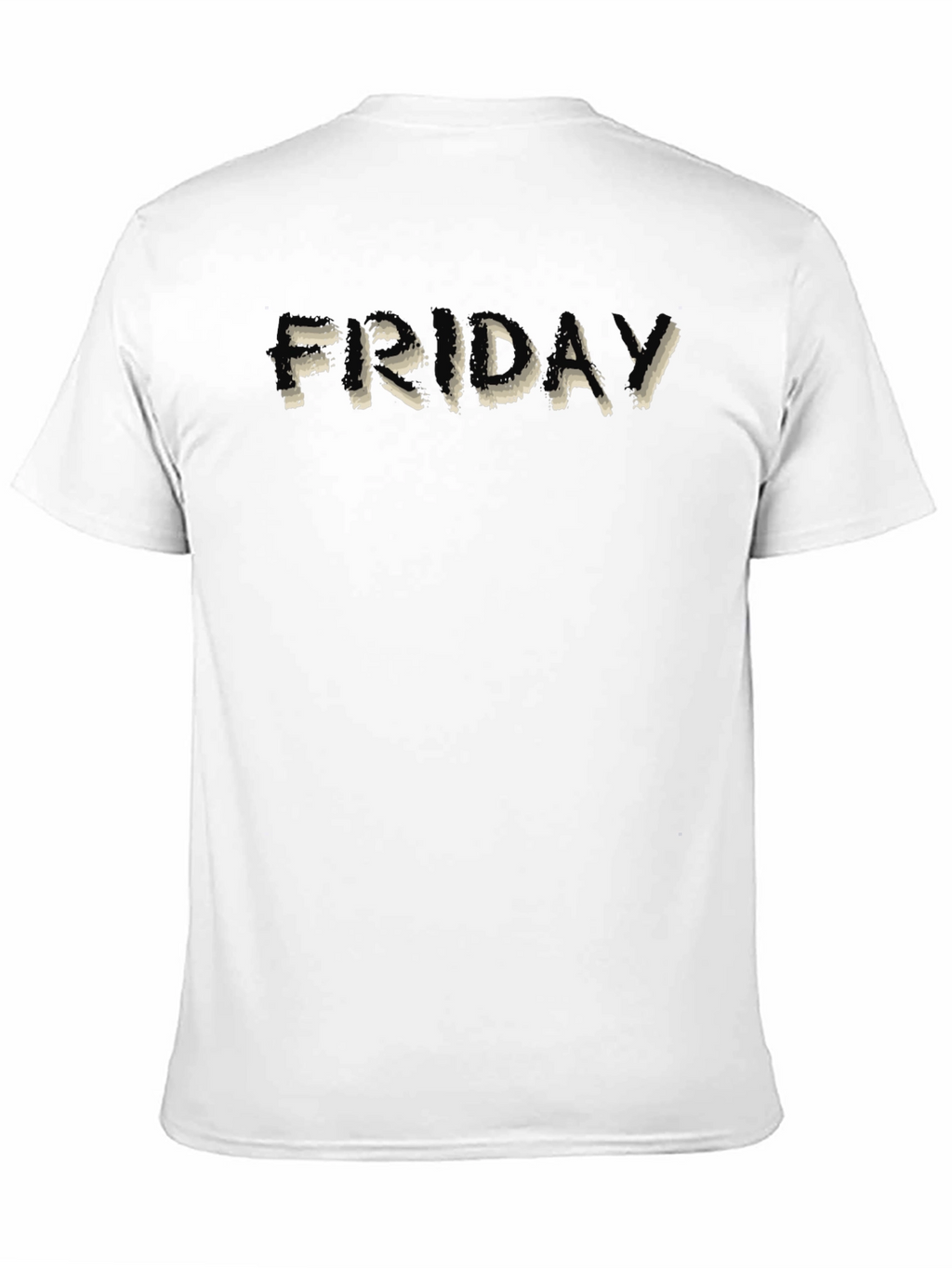 Friday Graphic T-Shirt - Casual Black Tee