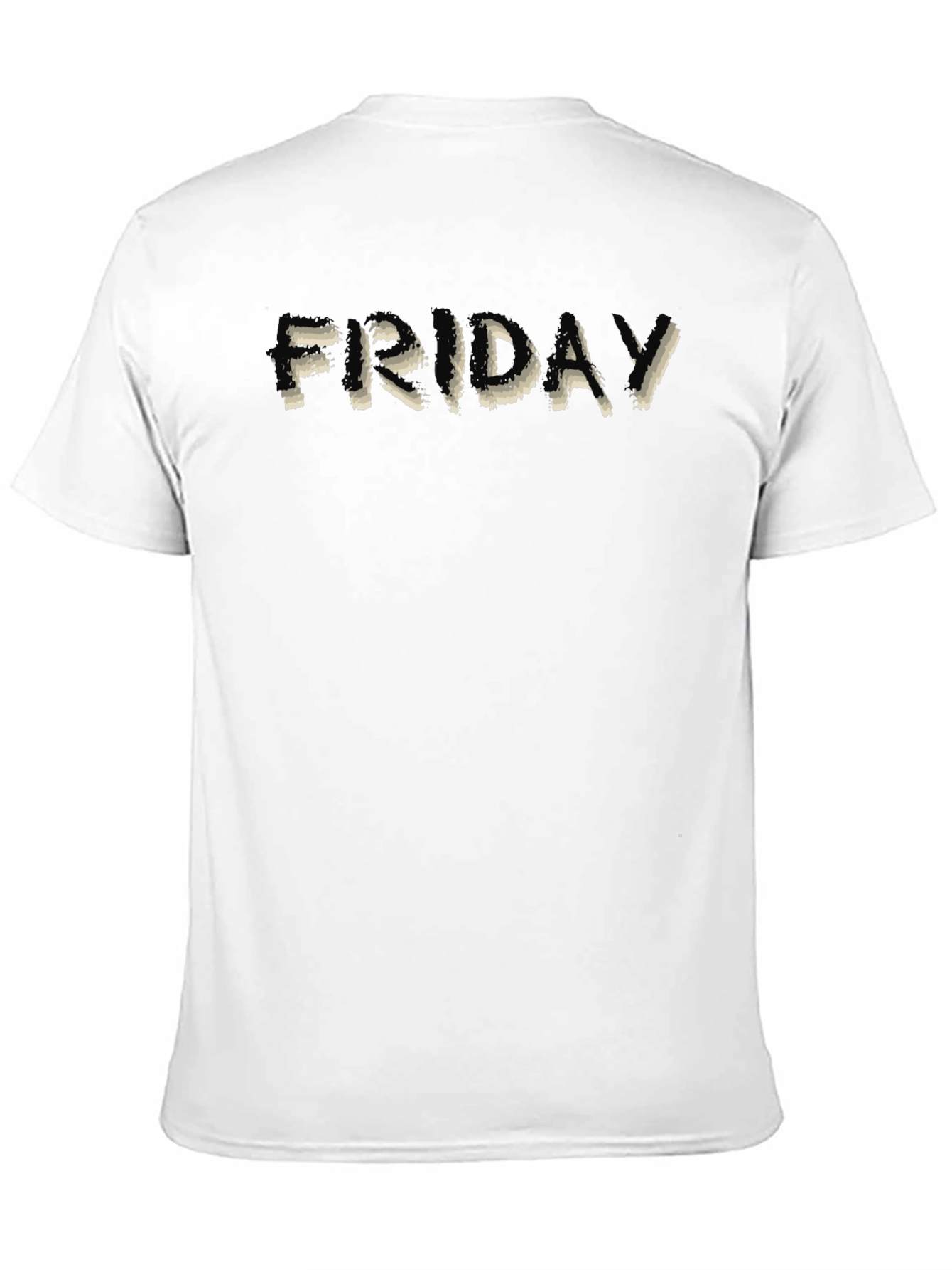 Friday Graphic T-Shirt - Casual Black Tee