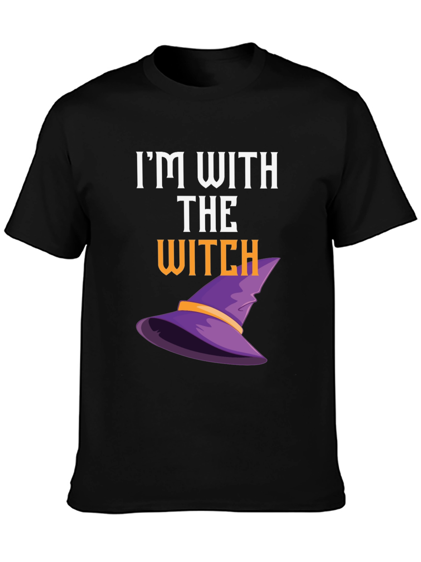Im With The Witch T-Shirt - Halloween Apparel