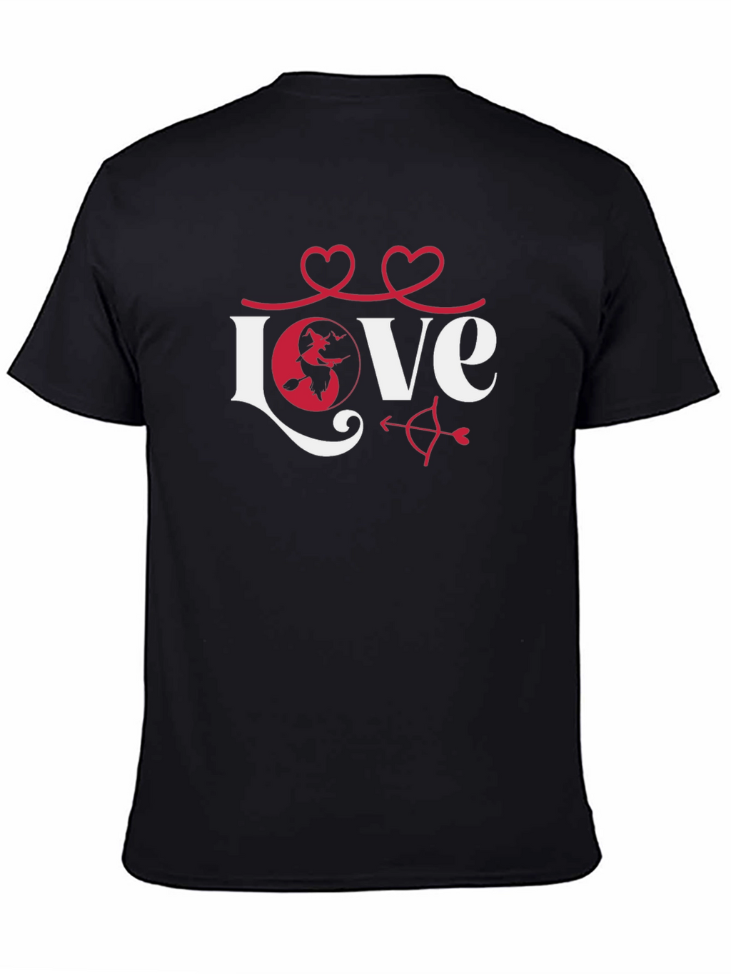 Love Witch Graphic Tee - Black Unisex T-Shirt