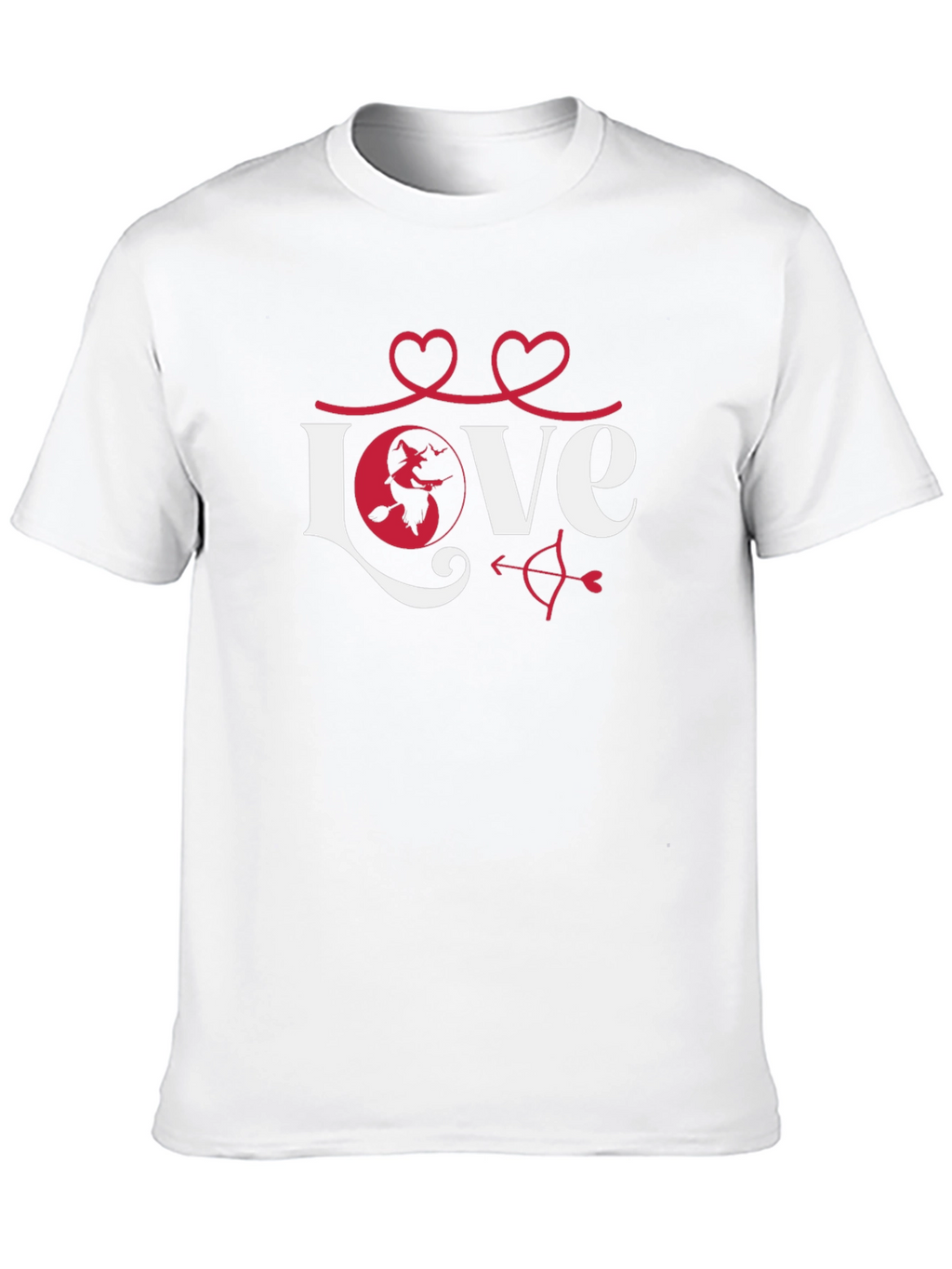 Love Witch Graphic Tee - Black Unisex T-Shirt