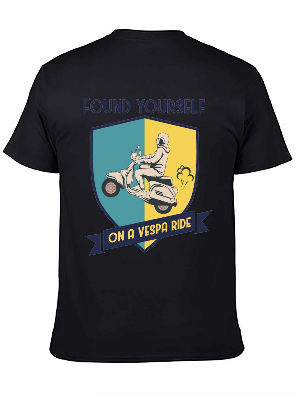 Vespa Ride T-Shirt - Retro Scooter Design