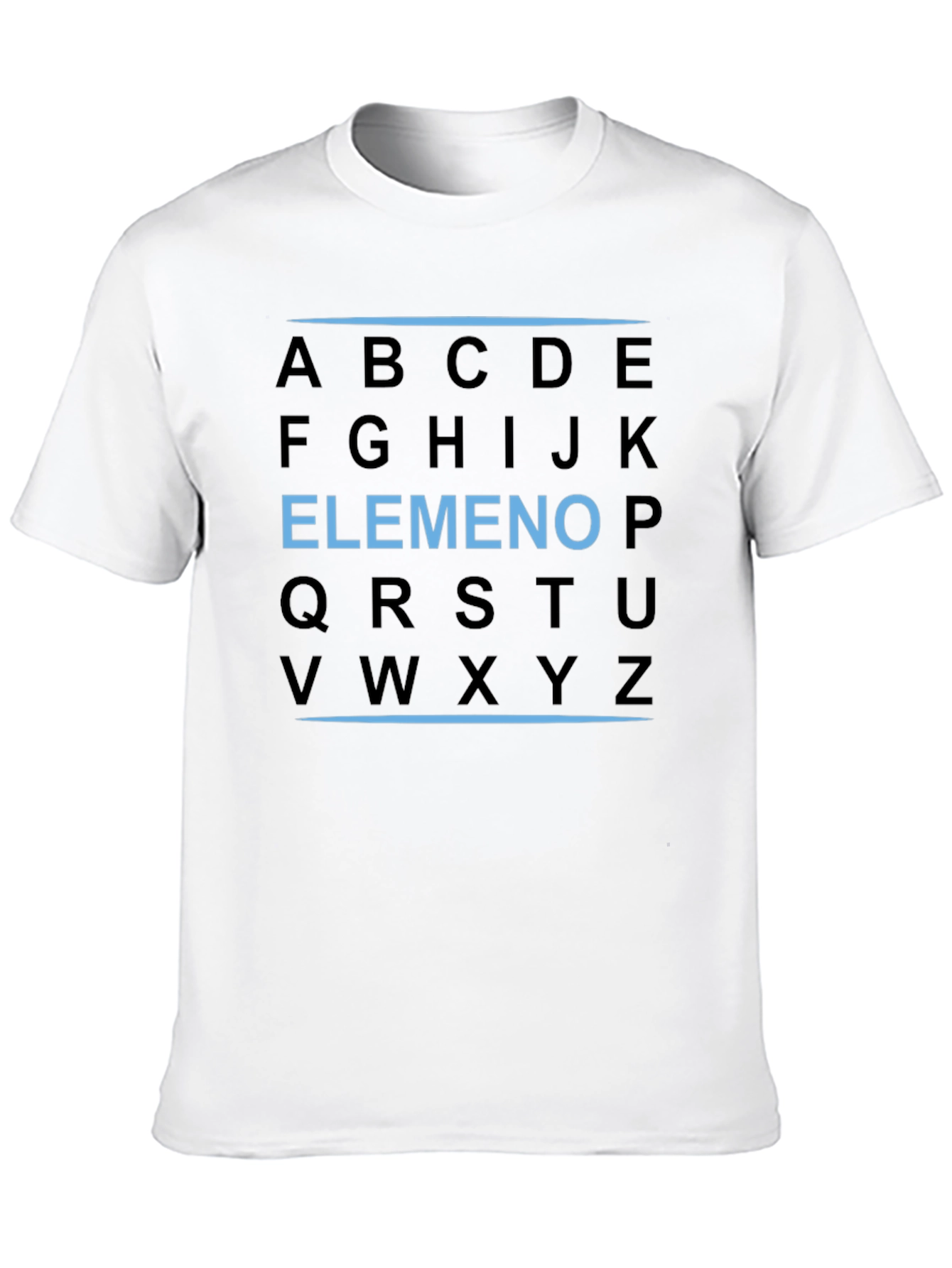 Alphabet LMNOP T-Shirt
