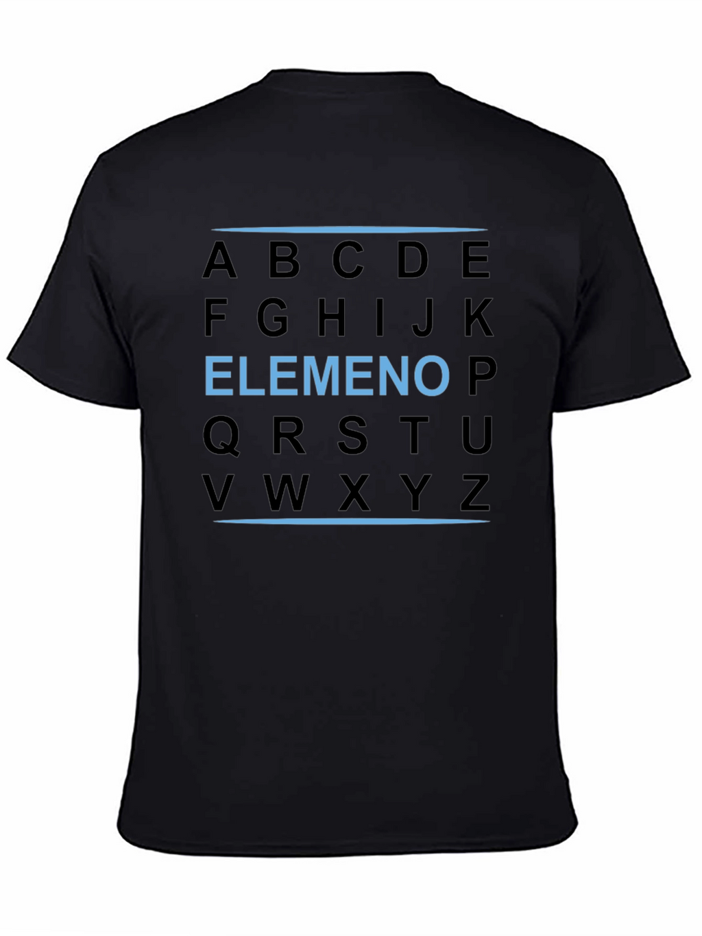 Alphabet LMNOP T-Shirt