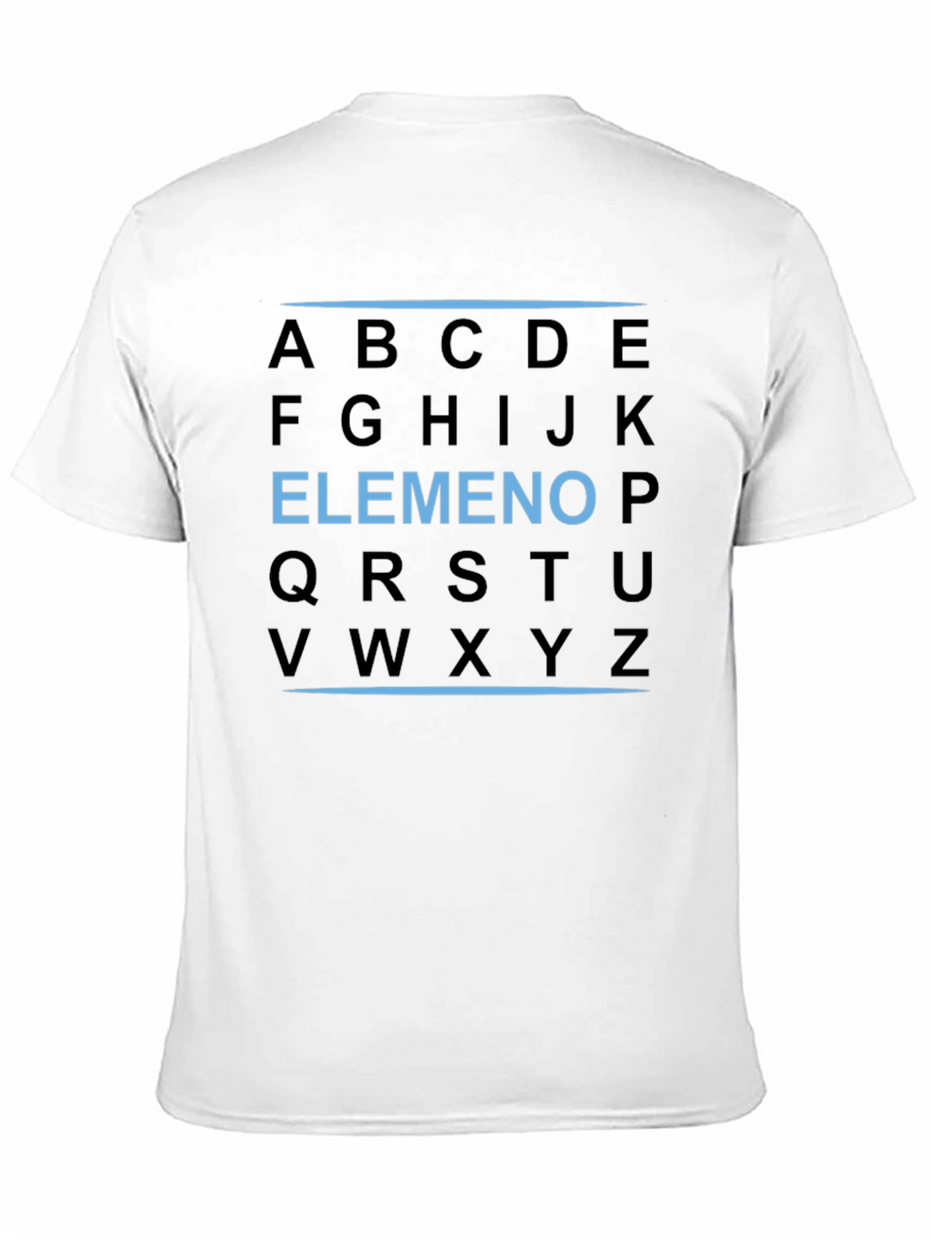 Alphabet LMNOP T-Shirt